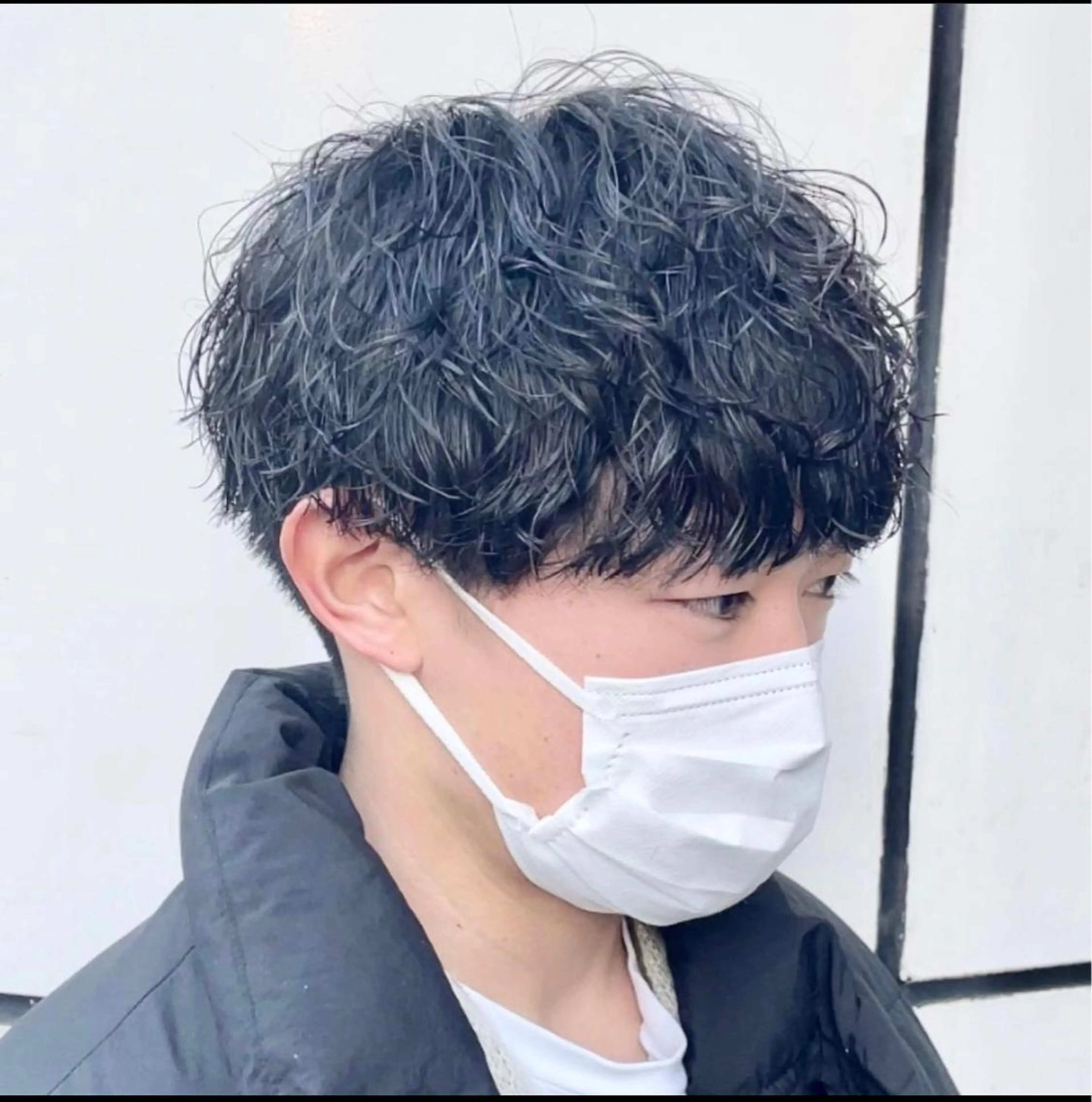 メンズ マッシュ カット メンズパーマ/新宿/ サイカショウイチのヘアスタイル