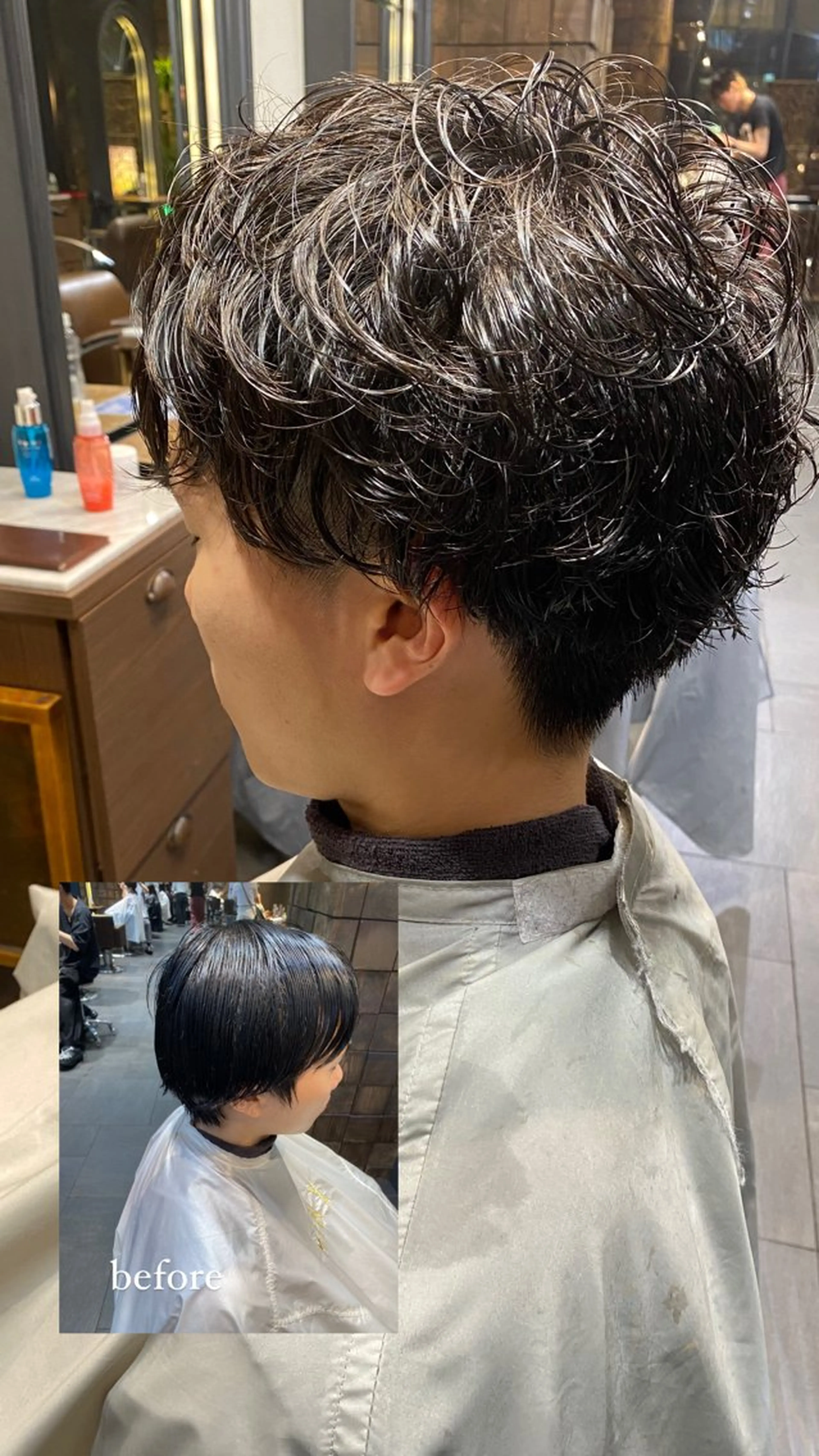 メンズ カット パーマ 銀座/MINX 宇都 愛梨/似合わせカットのヘアスタイル