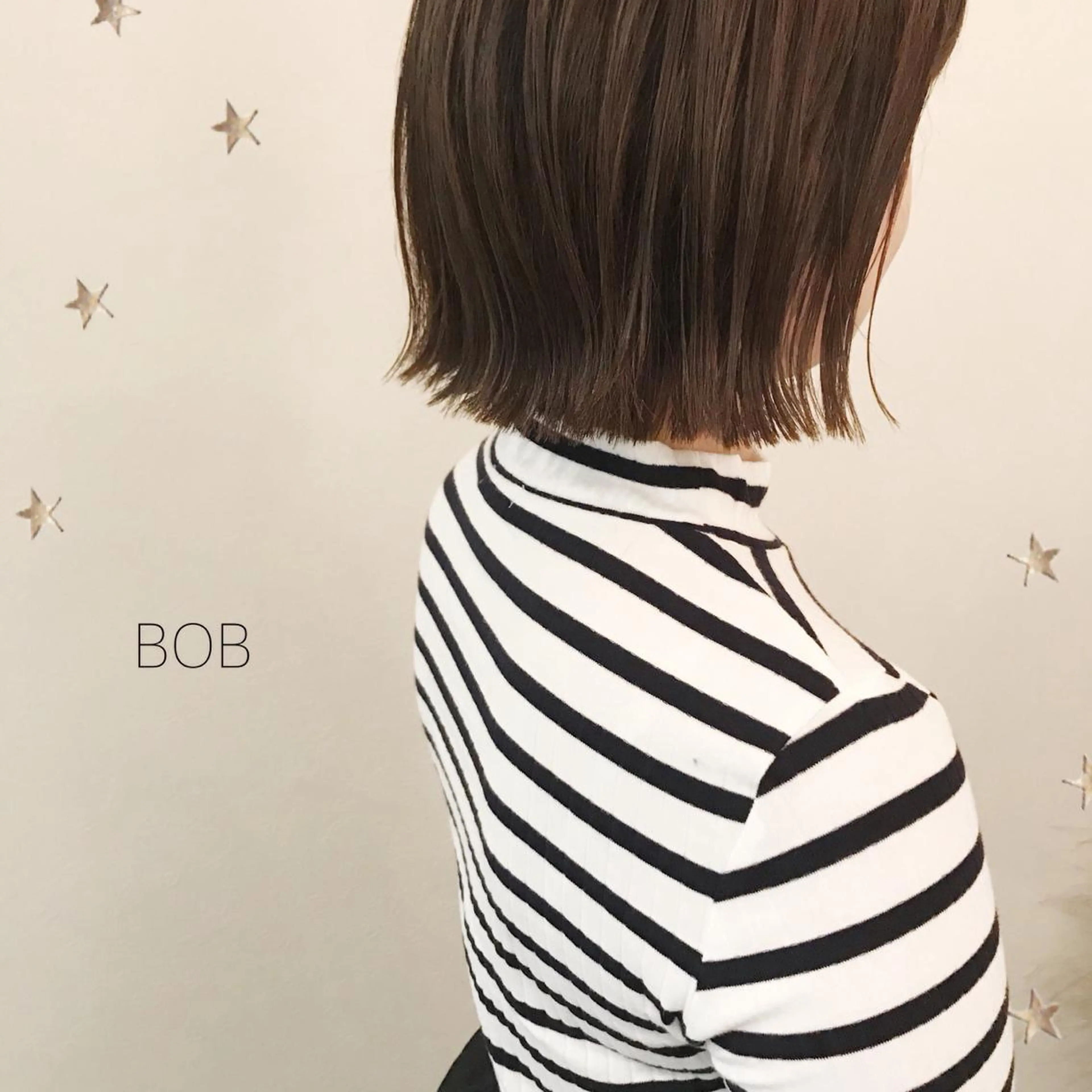 ミディアム 市川 千夏のヘアスタイル