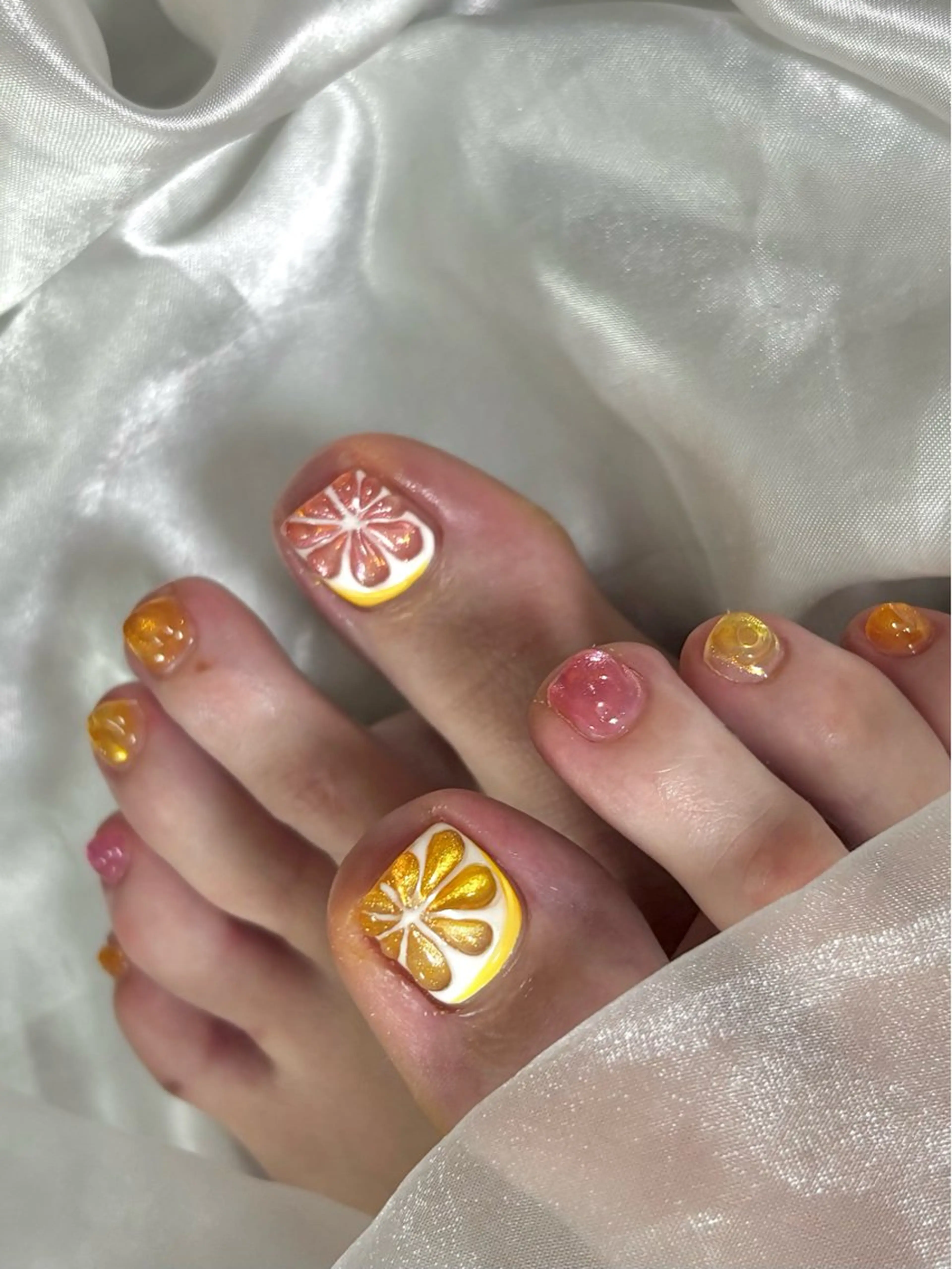 ネイル ハンドネイル フットネイル Nailsalon Fave/Rinaのネイルデザイン
