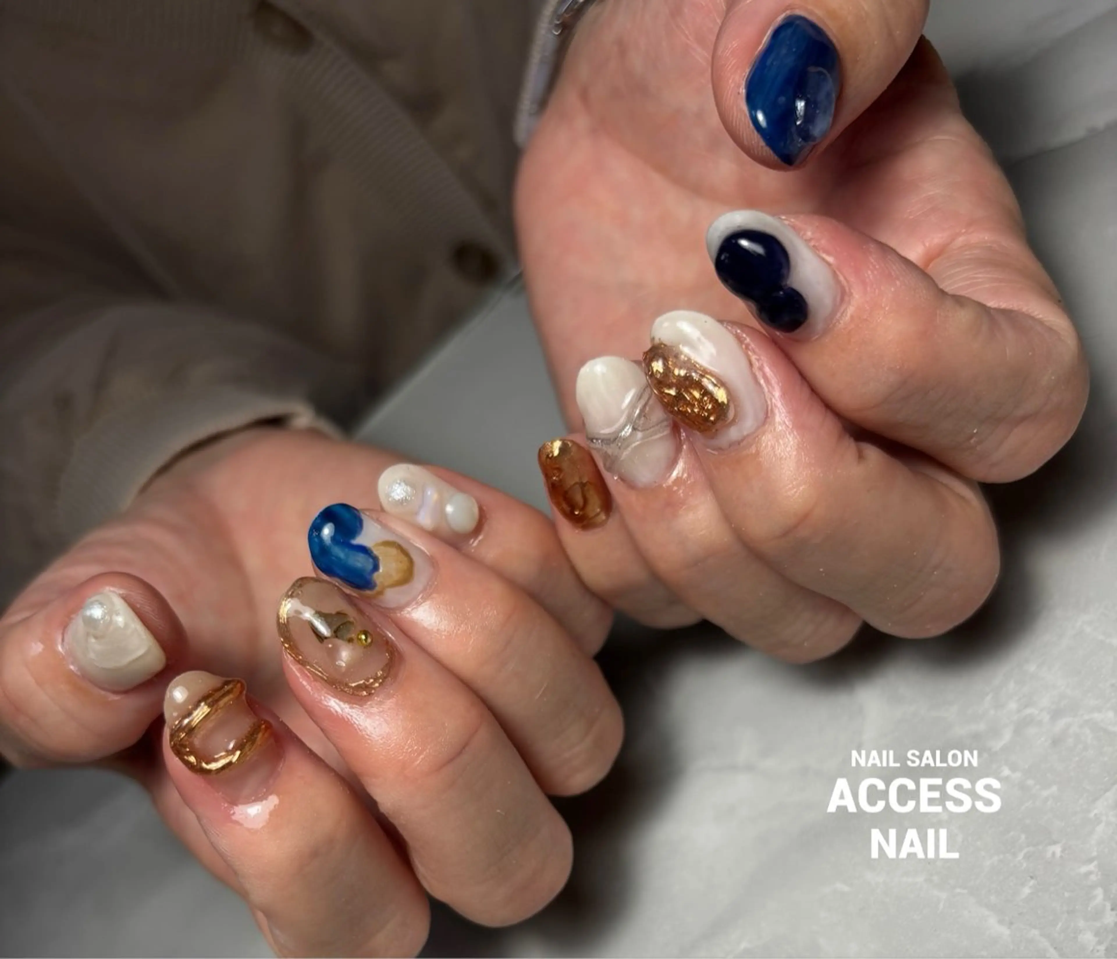 ネイル access nailのネイルデザイン