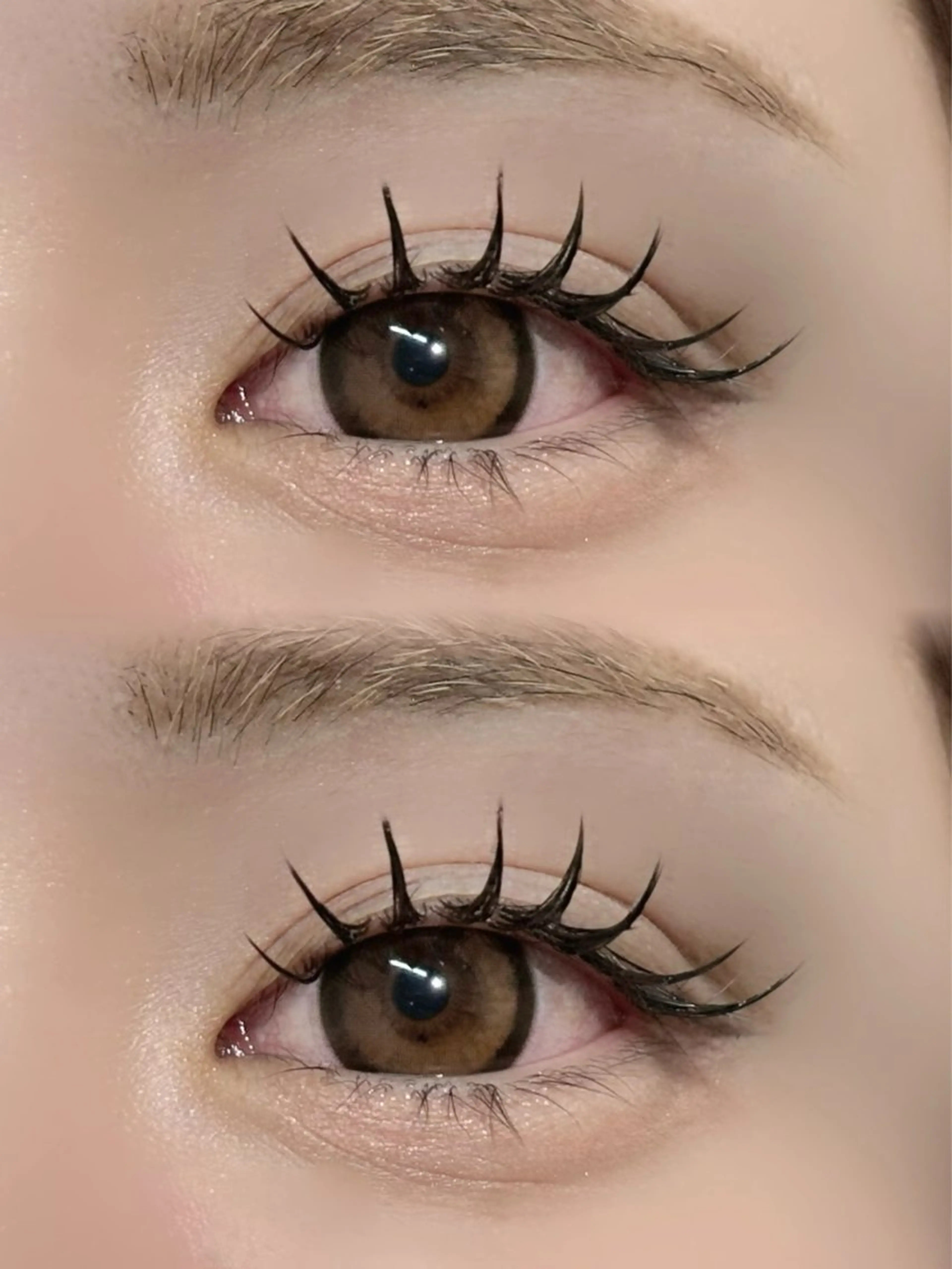 マツエク・マツパ フラットラッシュ Sareya所属・Sareya MIU🪽のマツエク・マツパデザイン