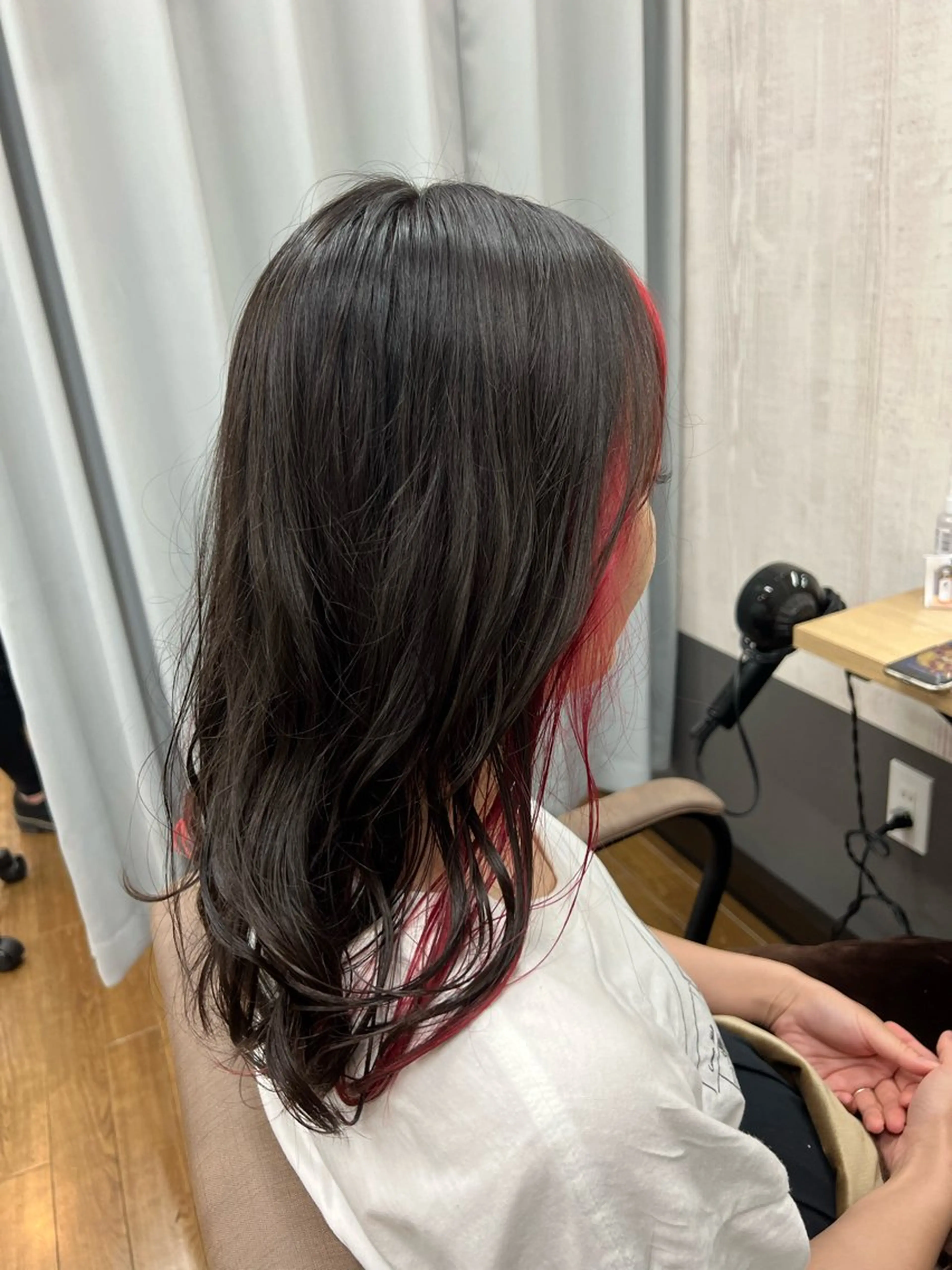 セミロング カット ヘアカラー TELA HAIR 幕張本郷店　千尋のヘアスタイル