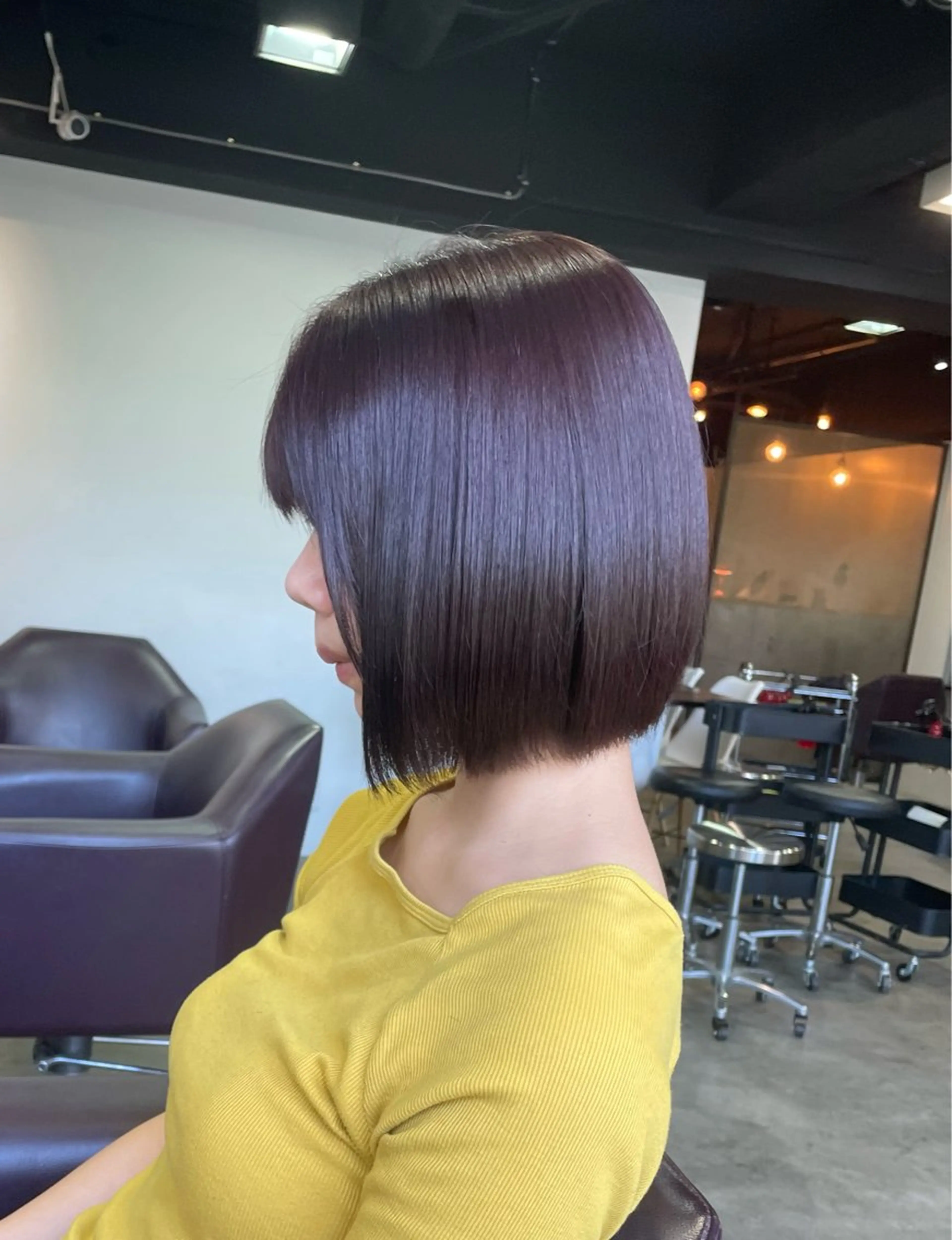 ショート カラー カット ヘアカラー トリートメント Ms.CHARM【ミズチャーム】所属・韓国/レイヤーカット 顔周り/廣瀬達哉のヘアスタイル