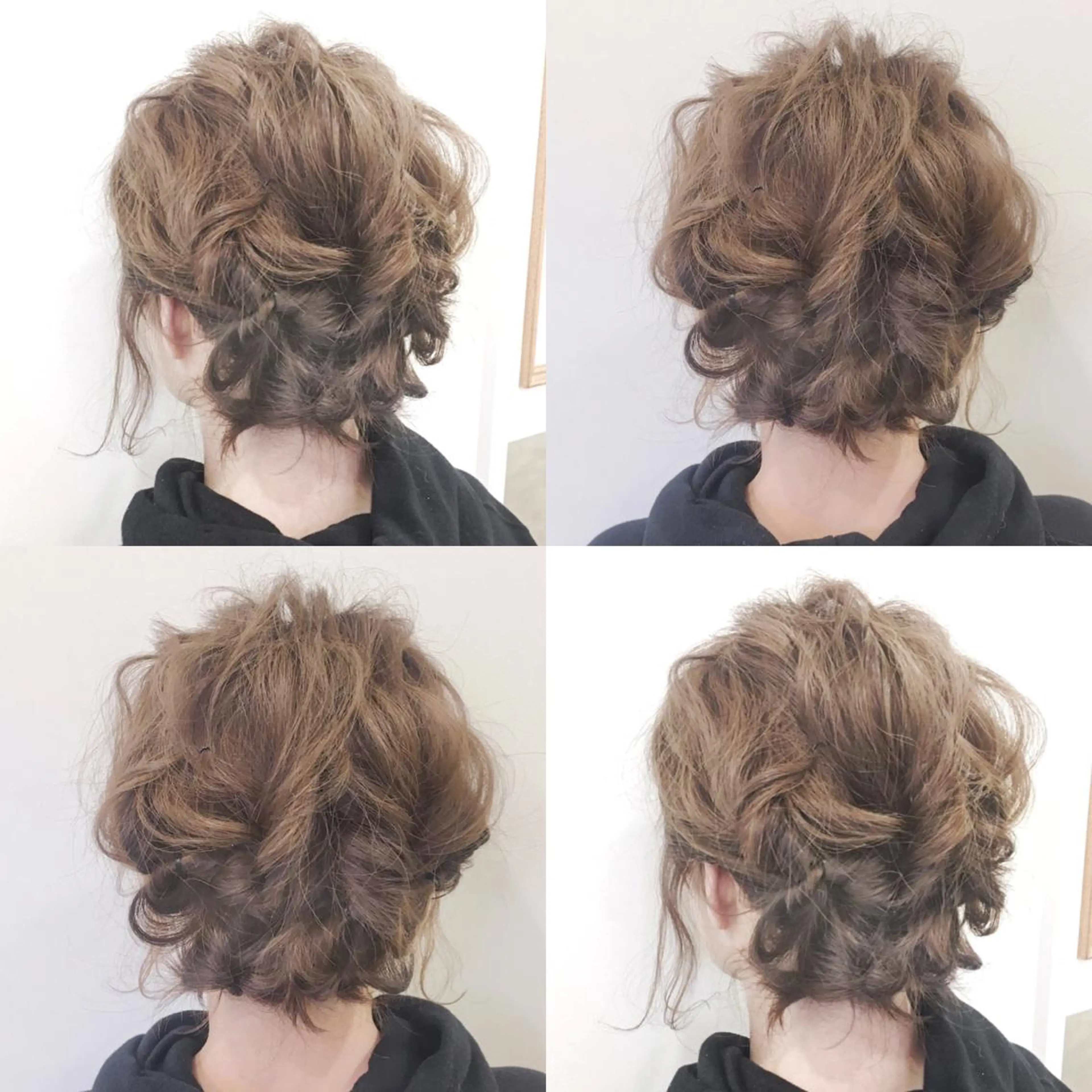 ミディアム カラー パーマ ヘアアレンジ メンズ キッズ ネイル マツエク・マツパ 代表🎀 ふわモテ愛 され髪🩷yumiのヘアスタイル