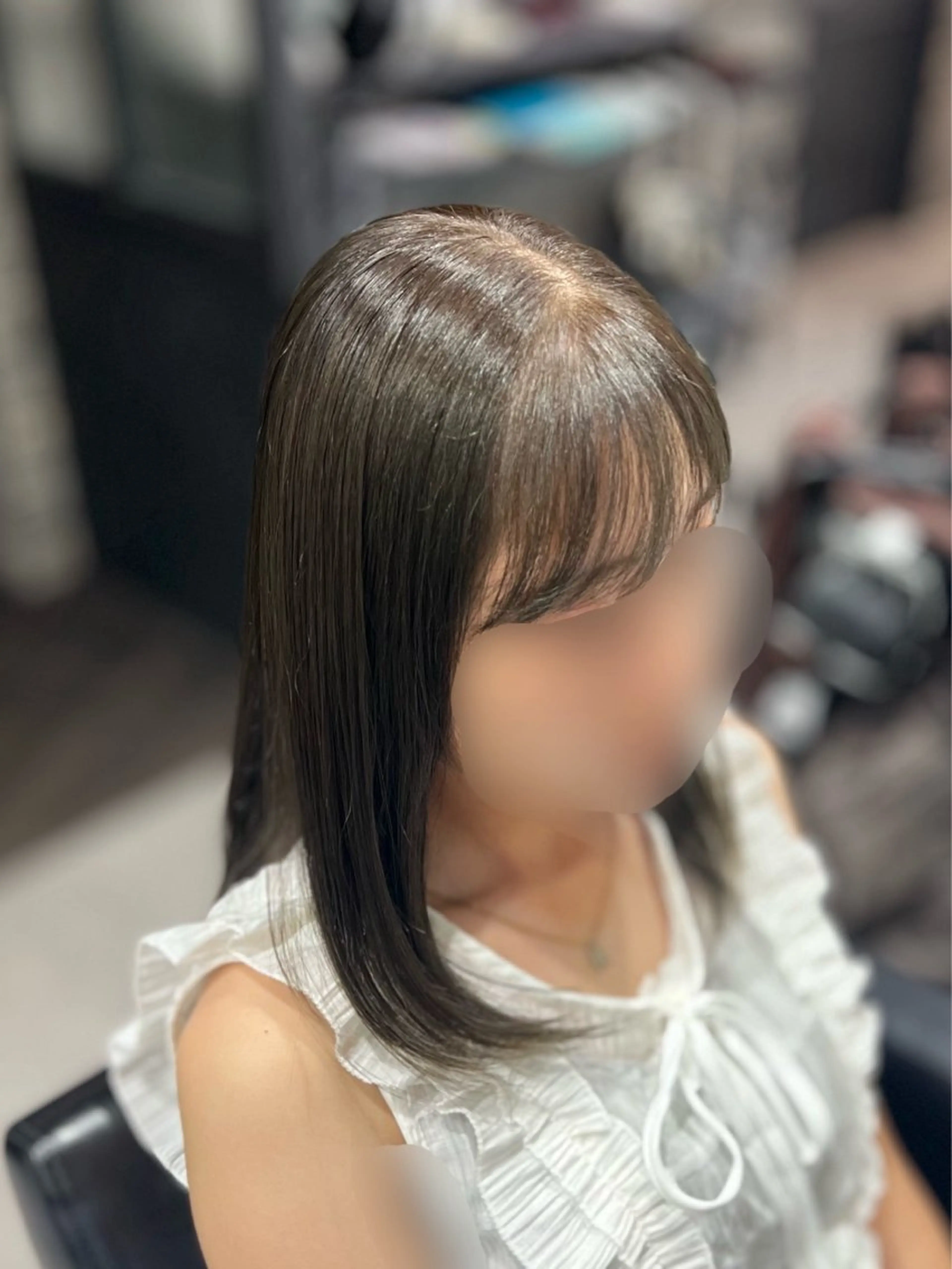 ロング カラー Dia ‎ アキヨシ ミユのヘアスタイル