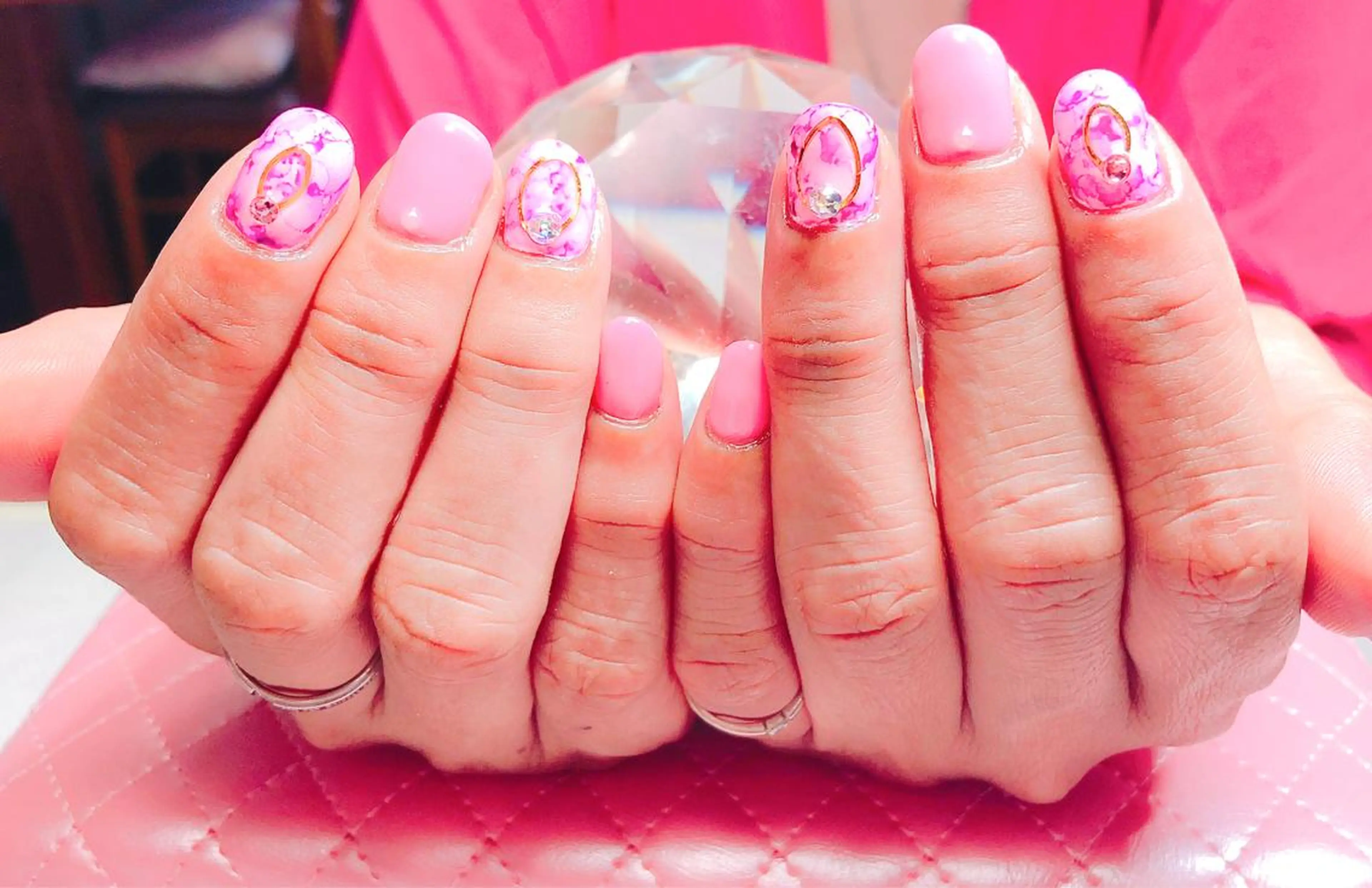 ネイル アートネイル ハンドネイル CROWN プライベートサロンのネイルデザイン