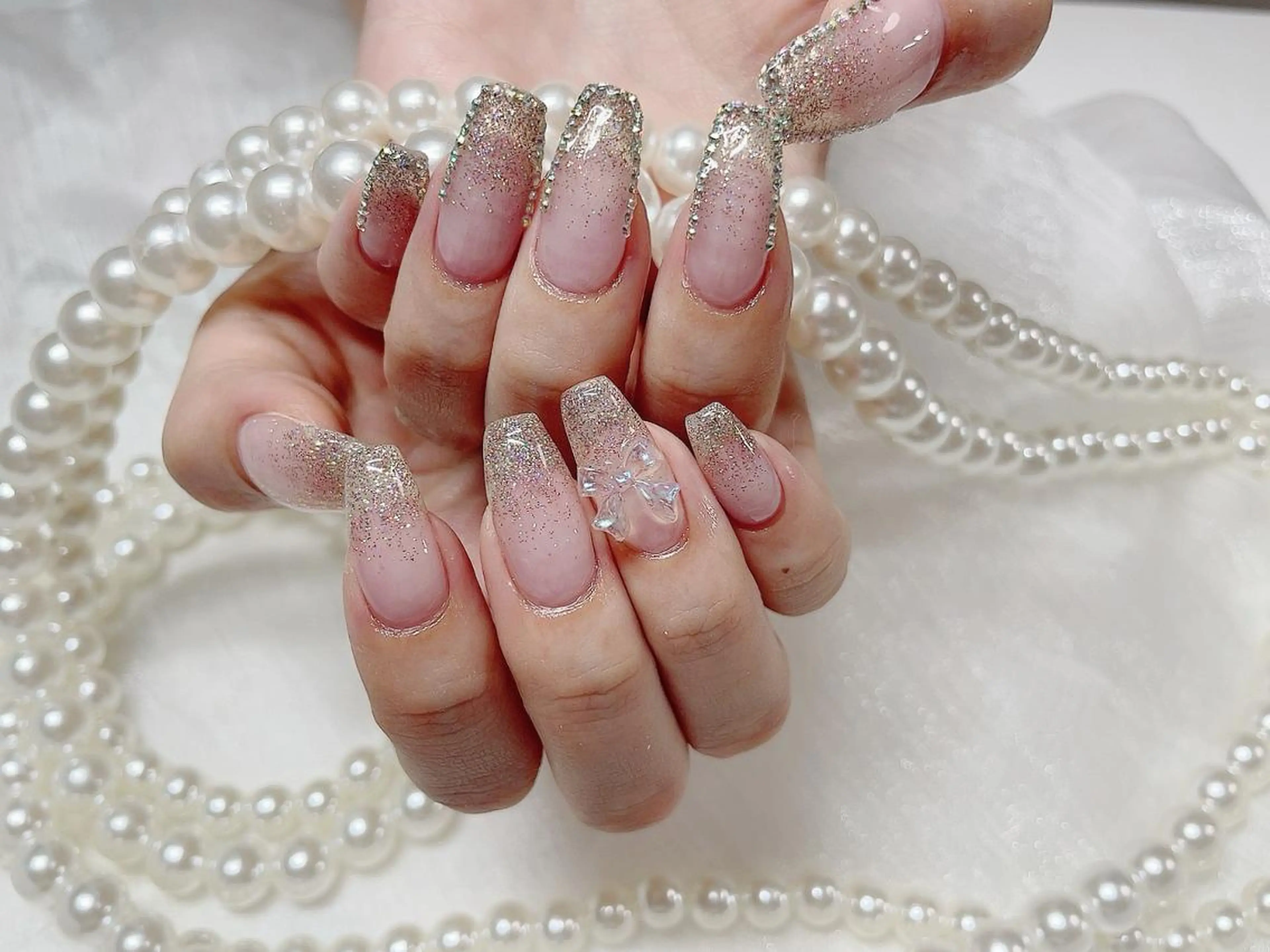 ネイル キラキラネイル Lucky nail salonのネイルデザイン