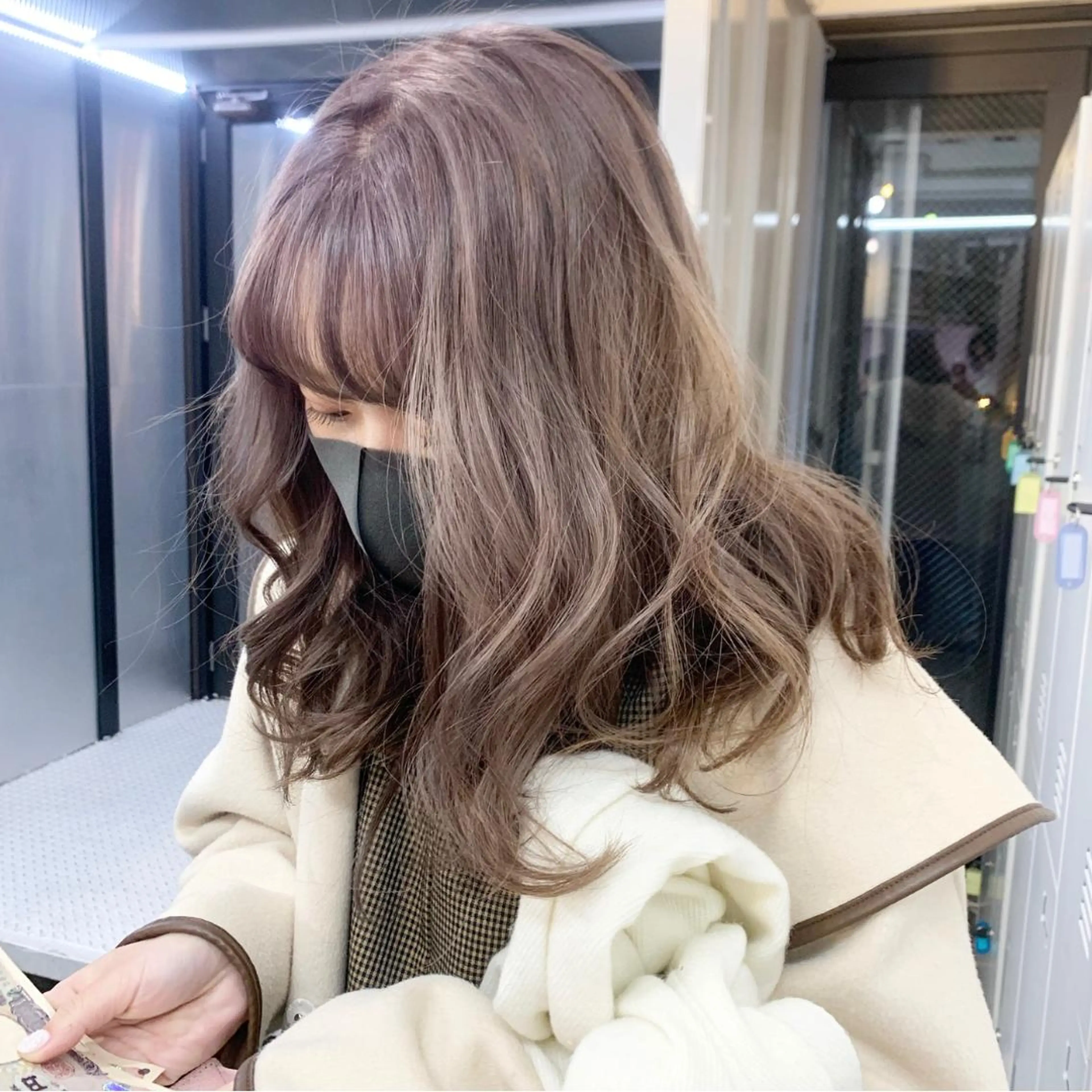 ロング カラー ヘアアレンジ ハイトーン/美髪矯正 🍃大江拓実のヘアスタイル