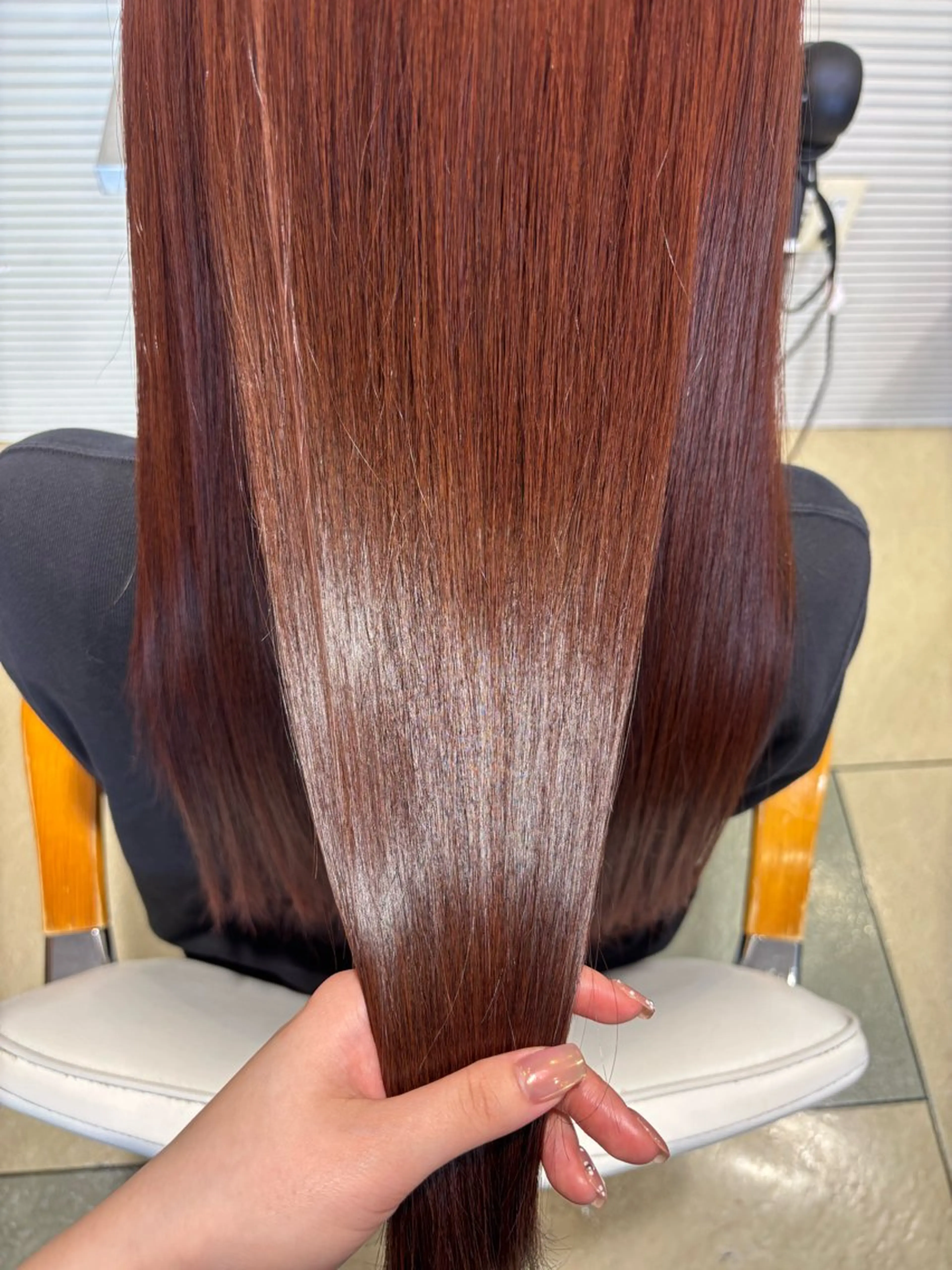 ロング カラー 透明感カラー/ くびれヘア/ユウユのヘアスタイル