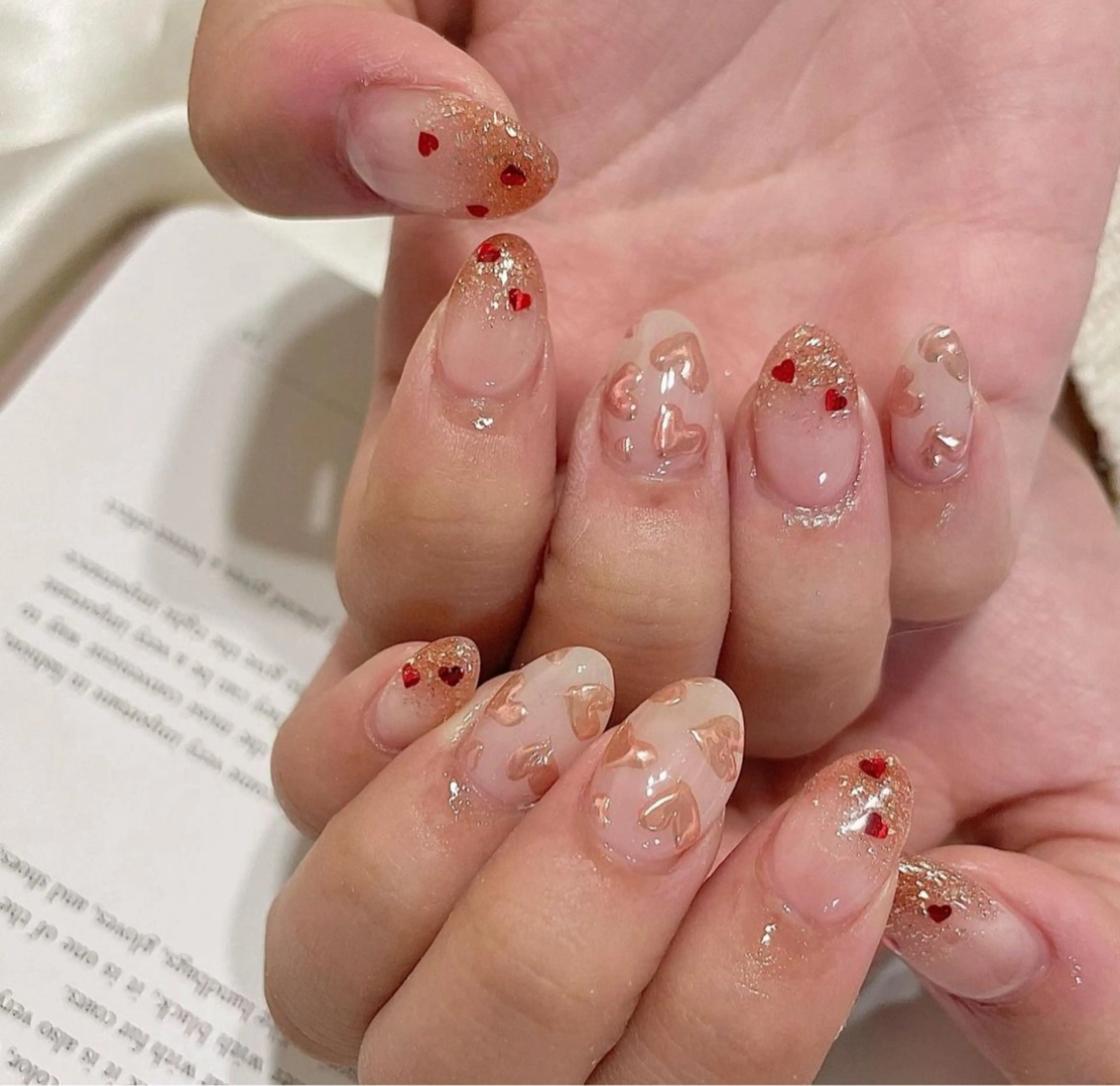 ネイル ハンドネイル ハンドケア ﾐﾙﾌｨｰﾕ /Tomoeのネイルデザイン