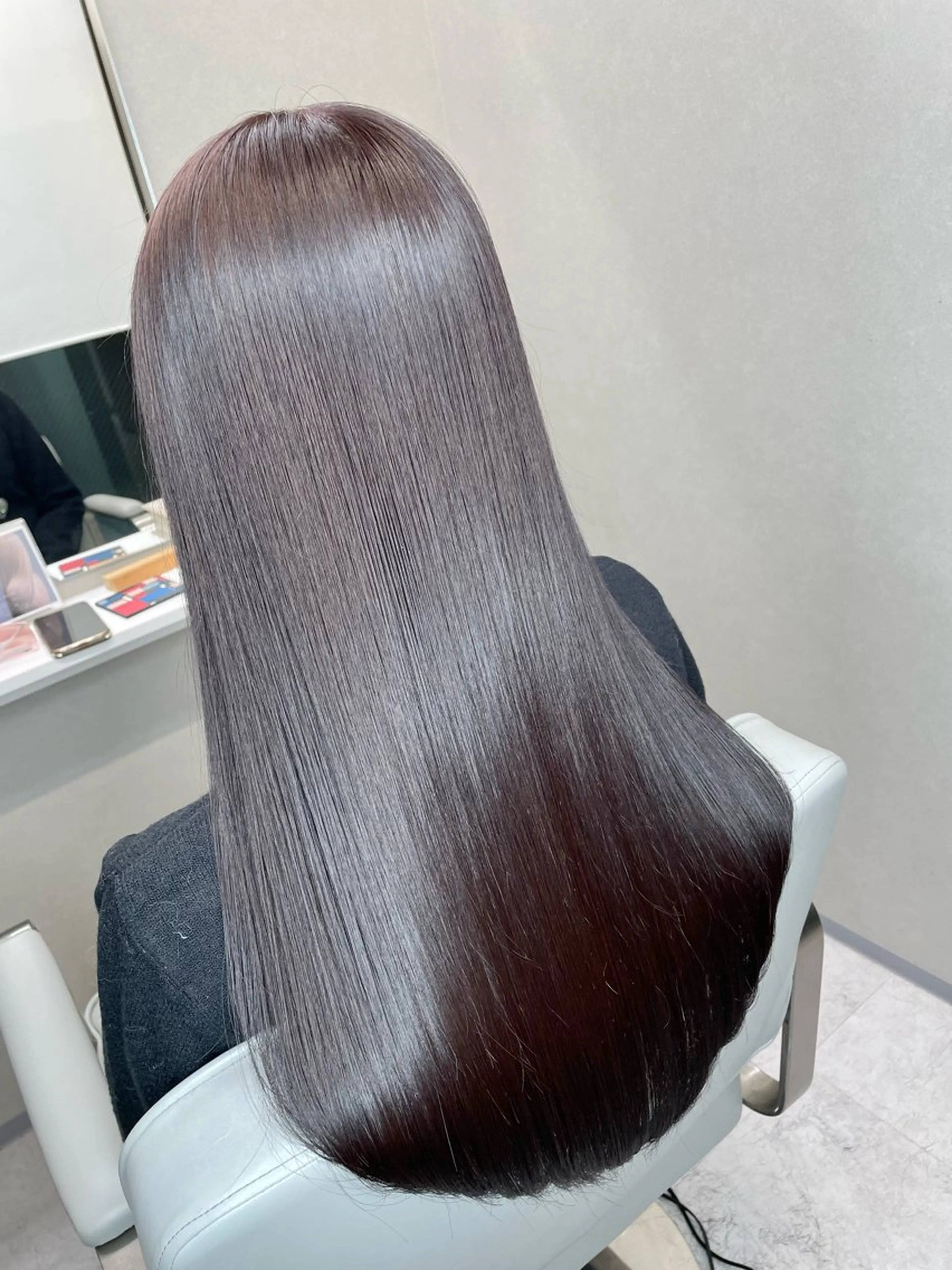 ロング カラー 透明感カラー 髪質改善 今井 勝也のヘアスタイル