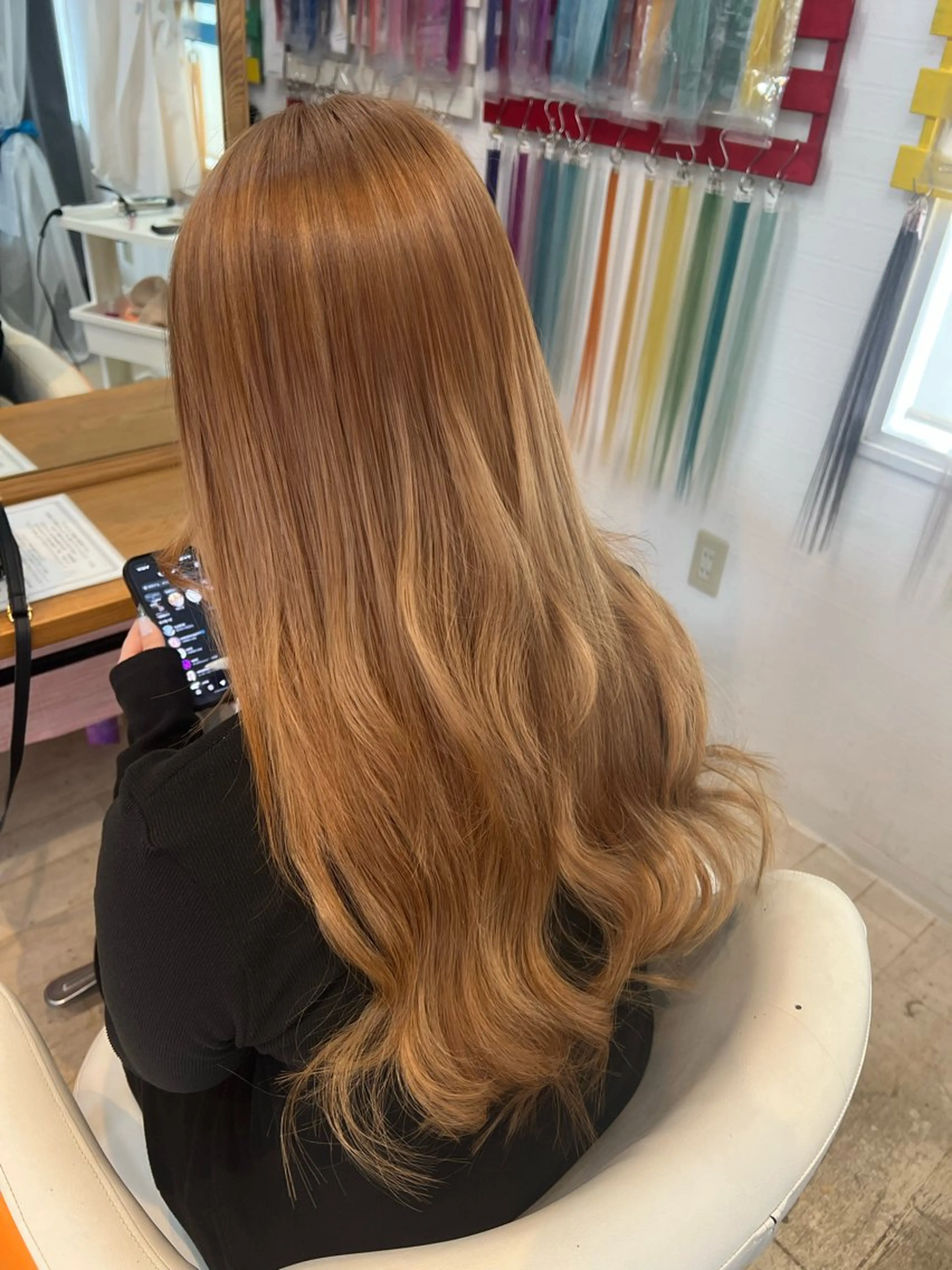 ヘアアレンジ エクステ 辻村 遥楓のヘアスタイル