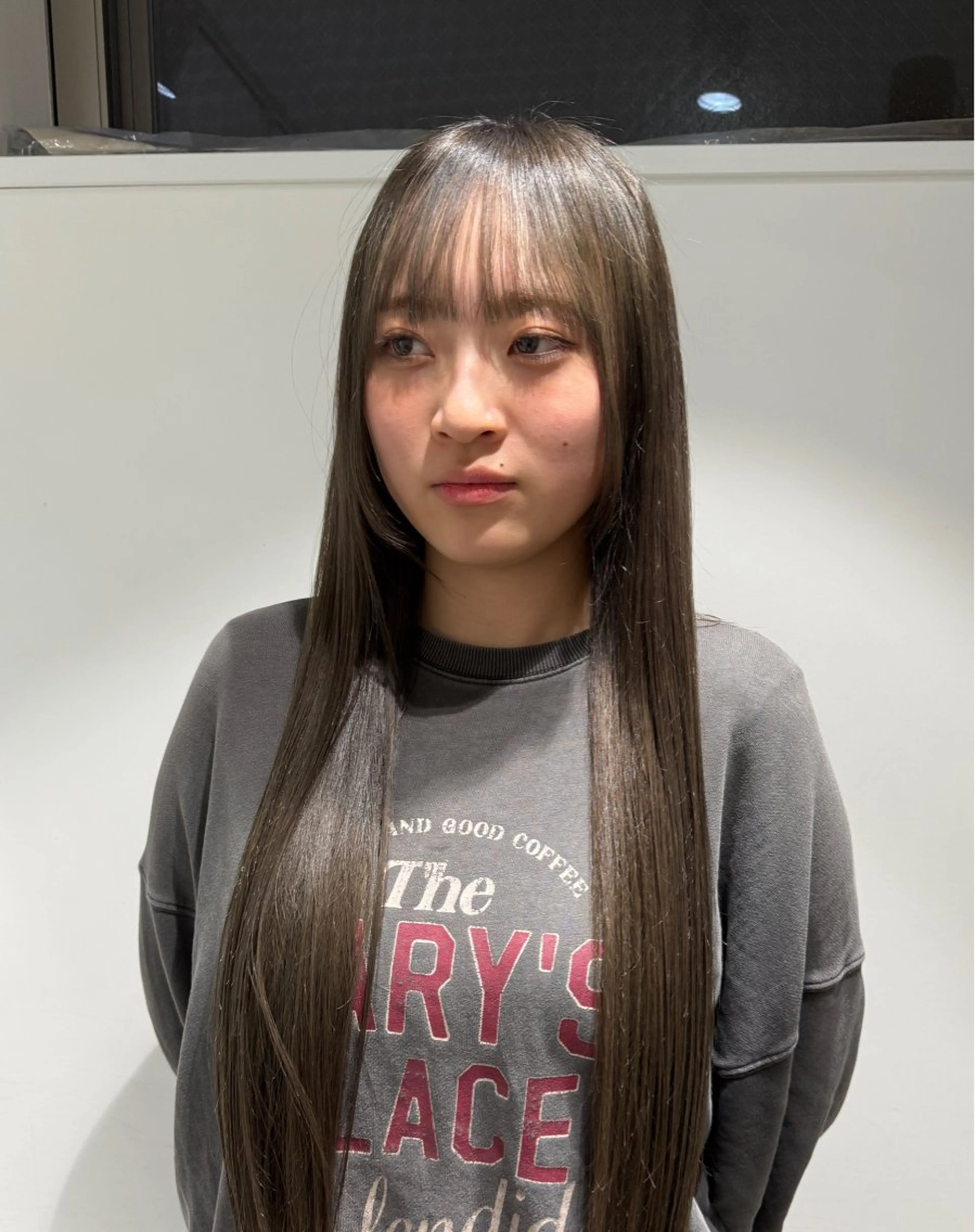 ロング ヘアカラー 似合わせスタイル☁️ 堀内志茉🍀のヘアスタイル