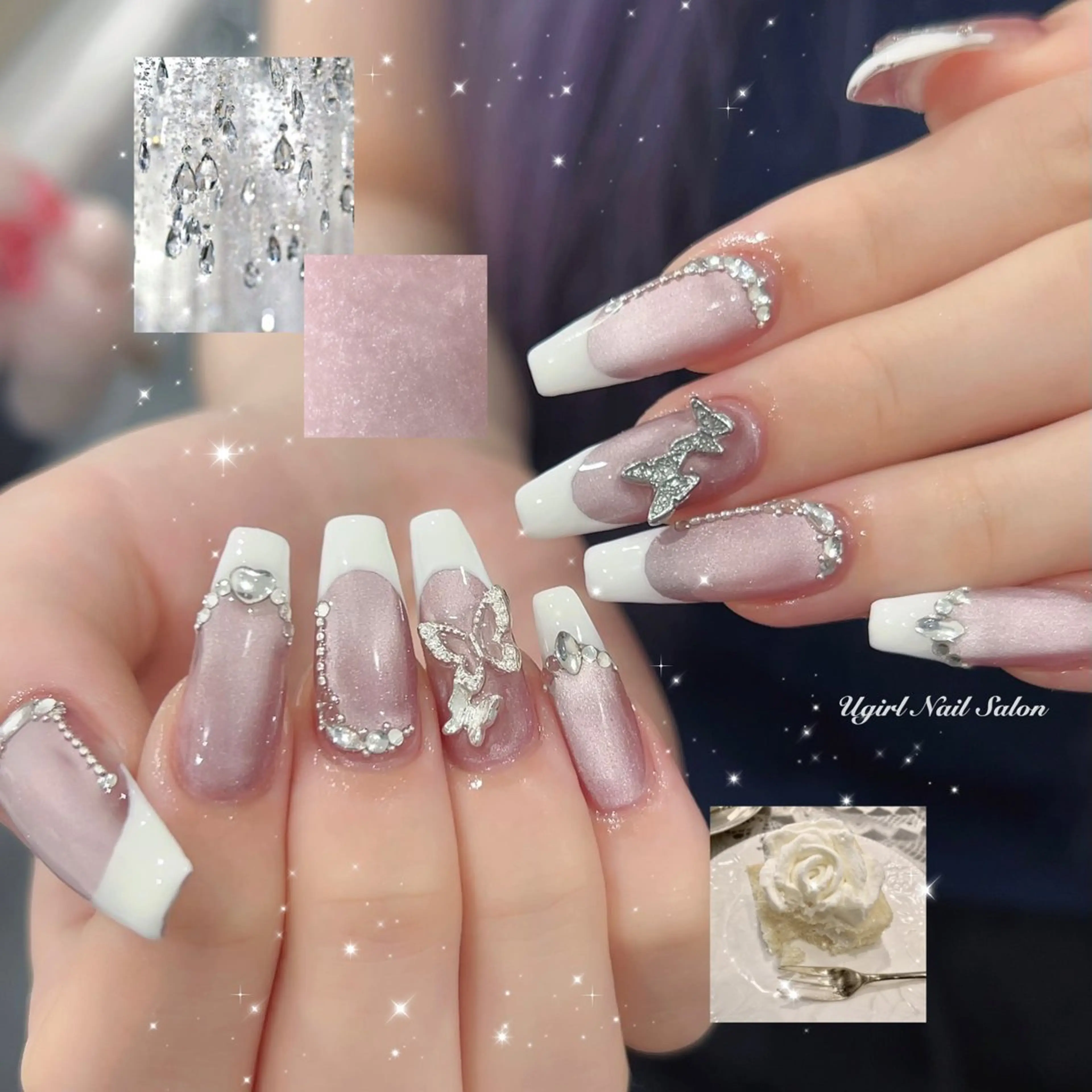 ネイル ハンドネイル 🪄mimi🎀 Midori🪽のネイルデザイン