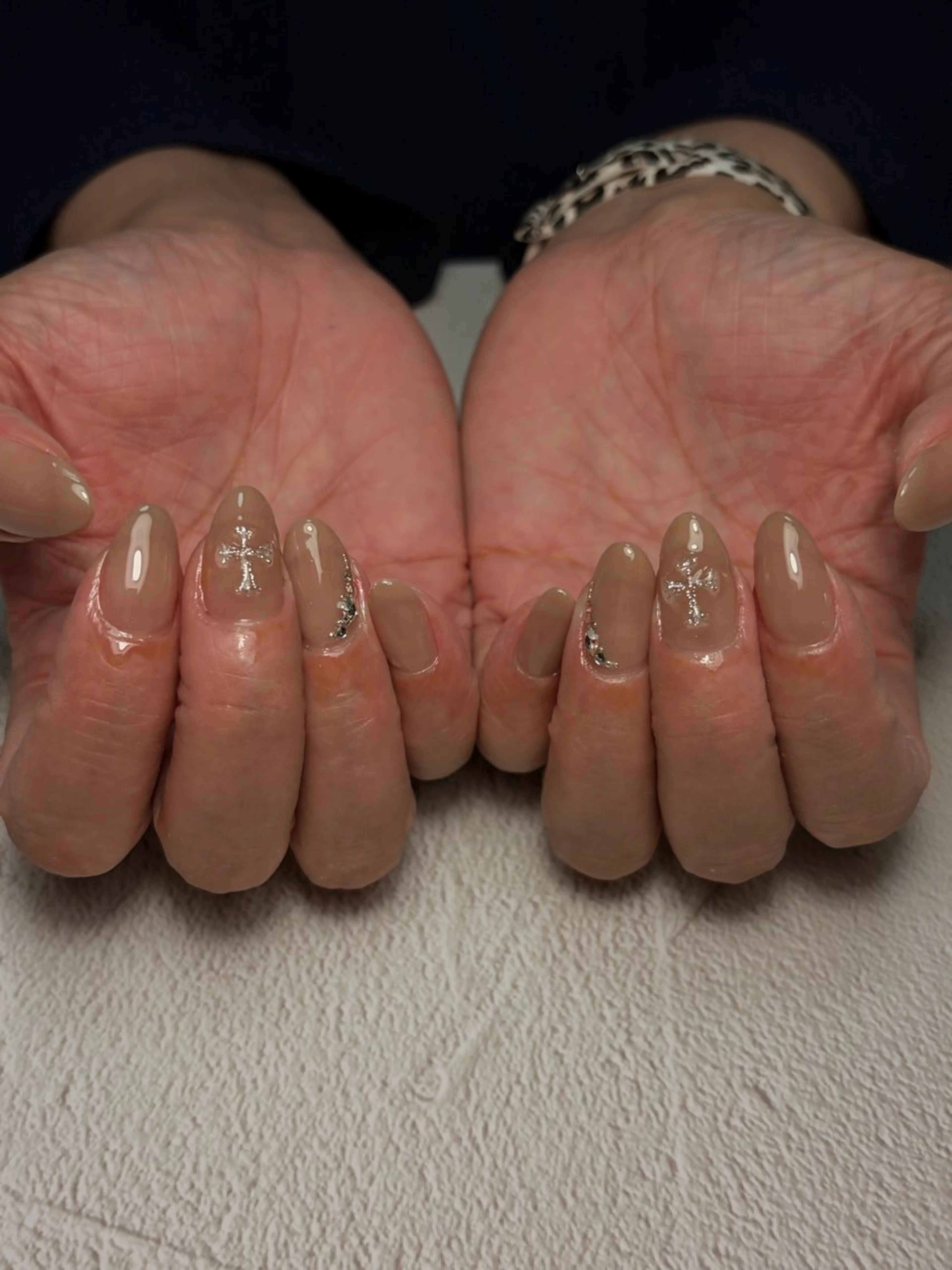 ネイル オフィスネイル ワンカラーネイル ハンドネイル Mano Nailのネイルデザイン