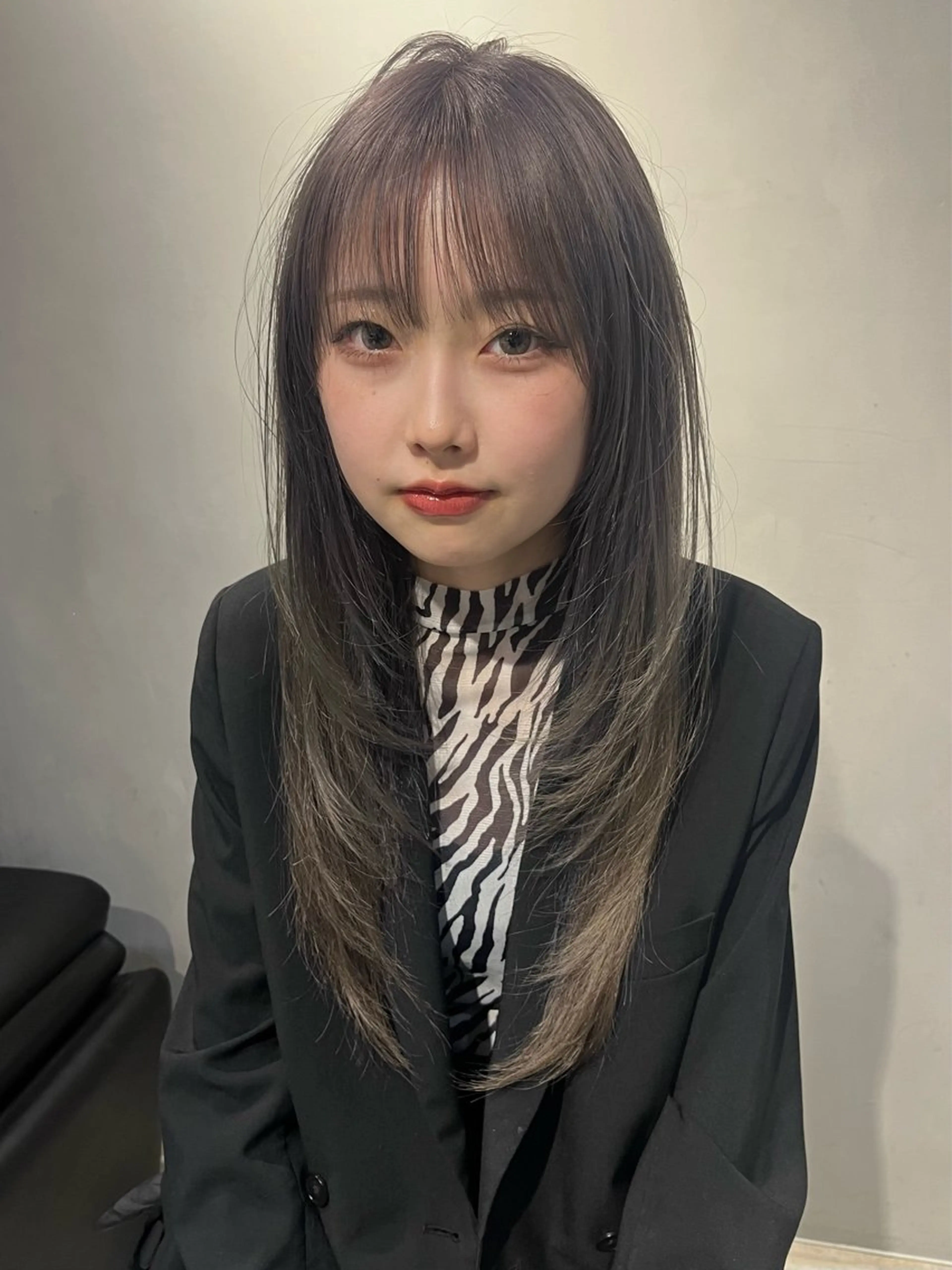 ロング カラー Juna✂️ レイヤー / ボブのヘアスタイル