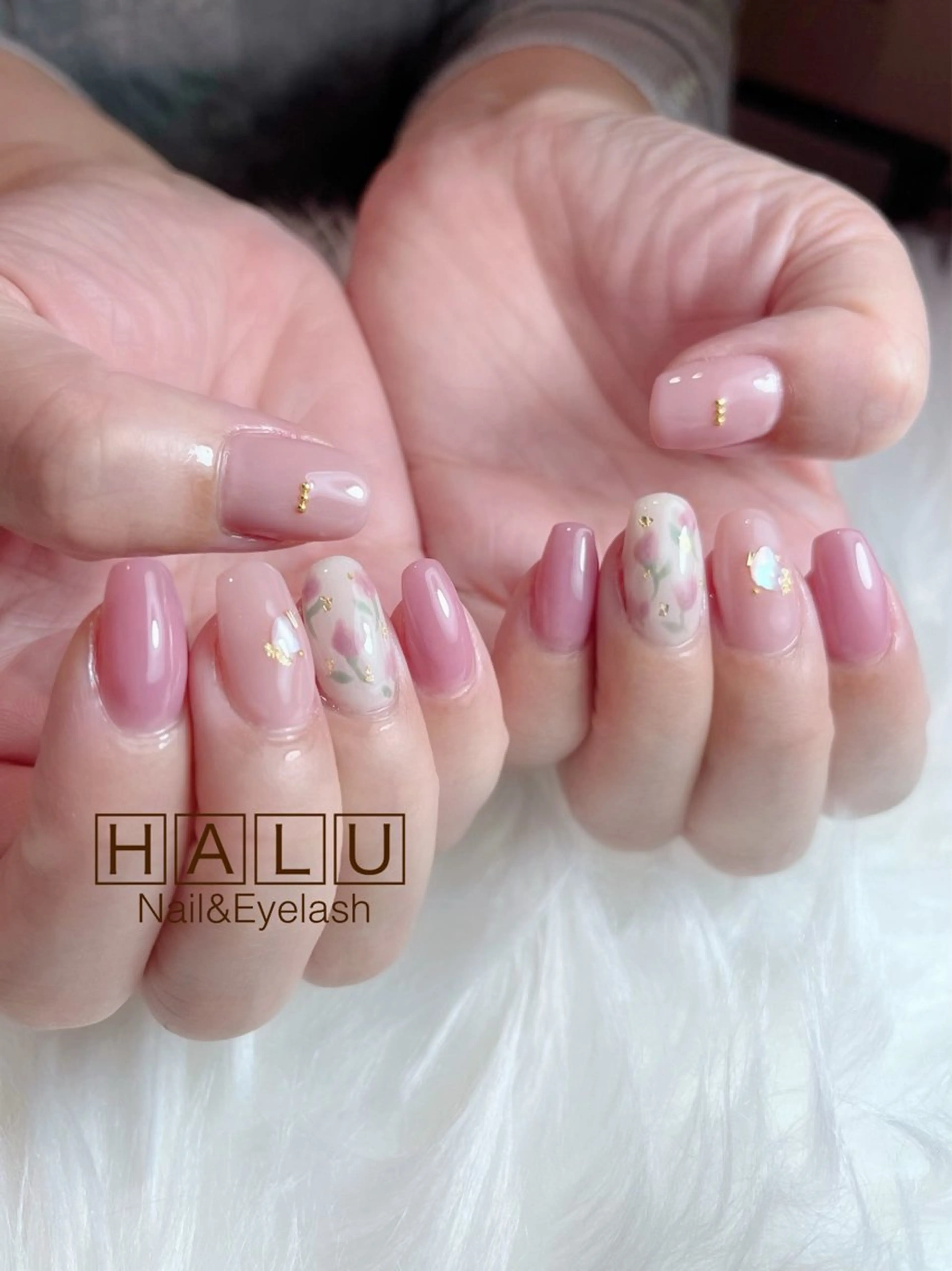 ネイル 春ネイル HALU ハルのネイルデザイン