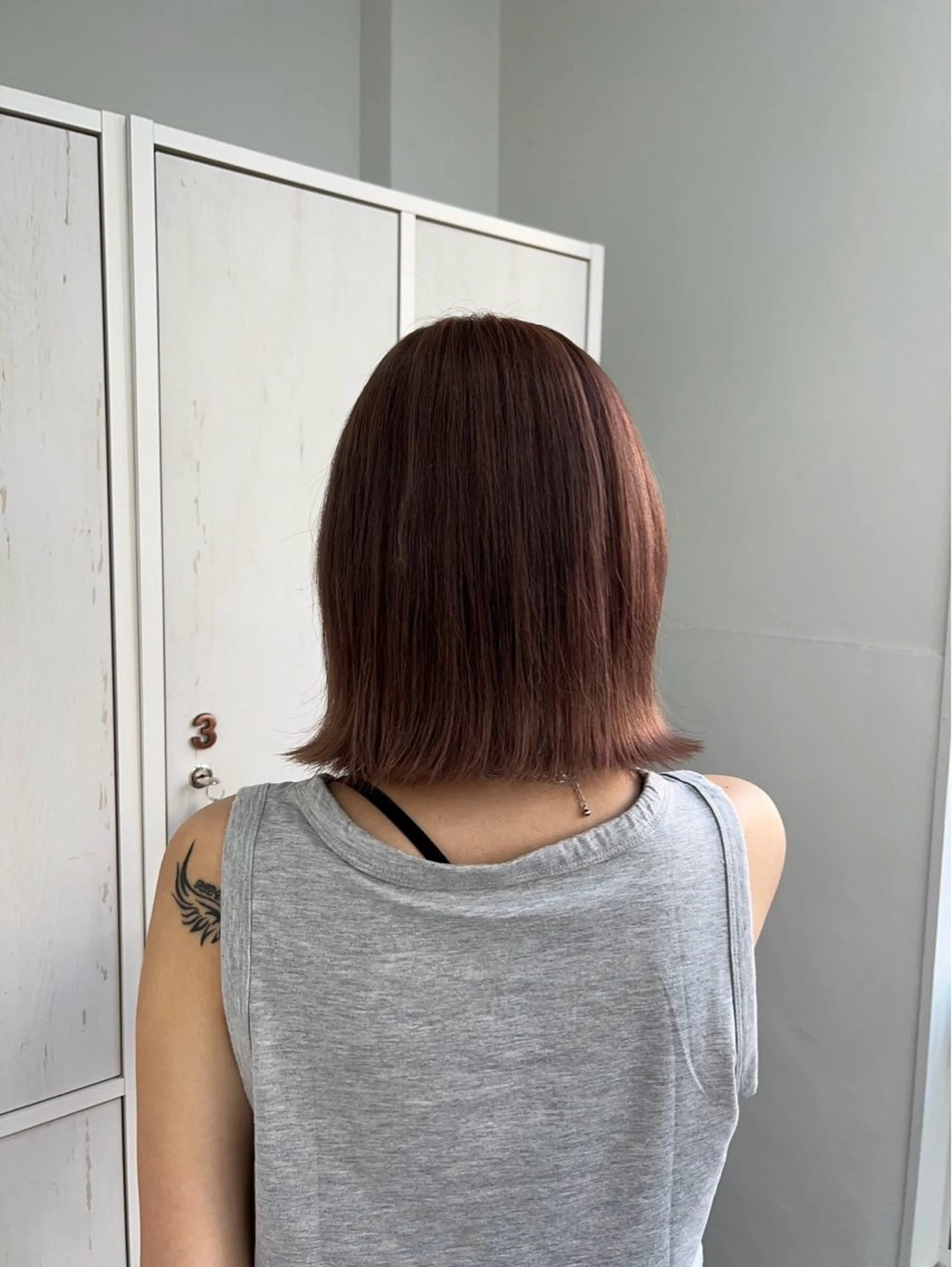 ショート ボブ sii.柏 棚邉一汰のヘアスタイル