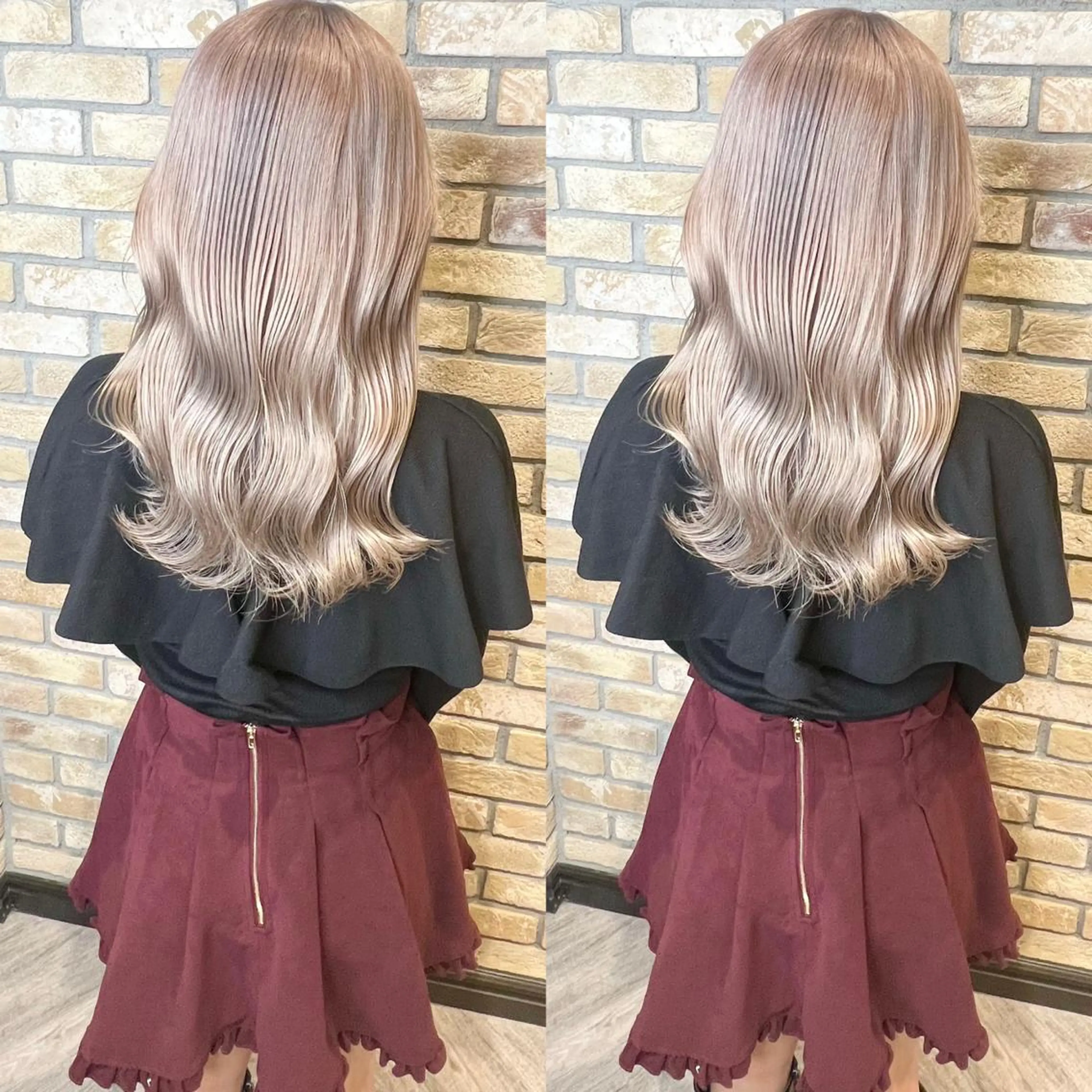 セミロング ヘアカラー トリートメント 🎀艶髪の達人 飯田啓奨🎀のヘアスタイル