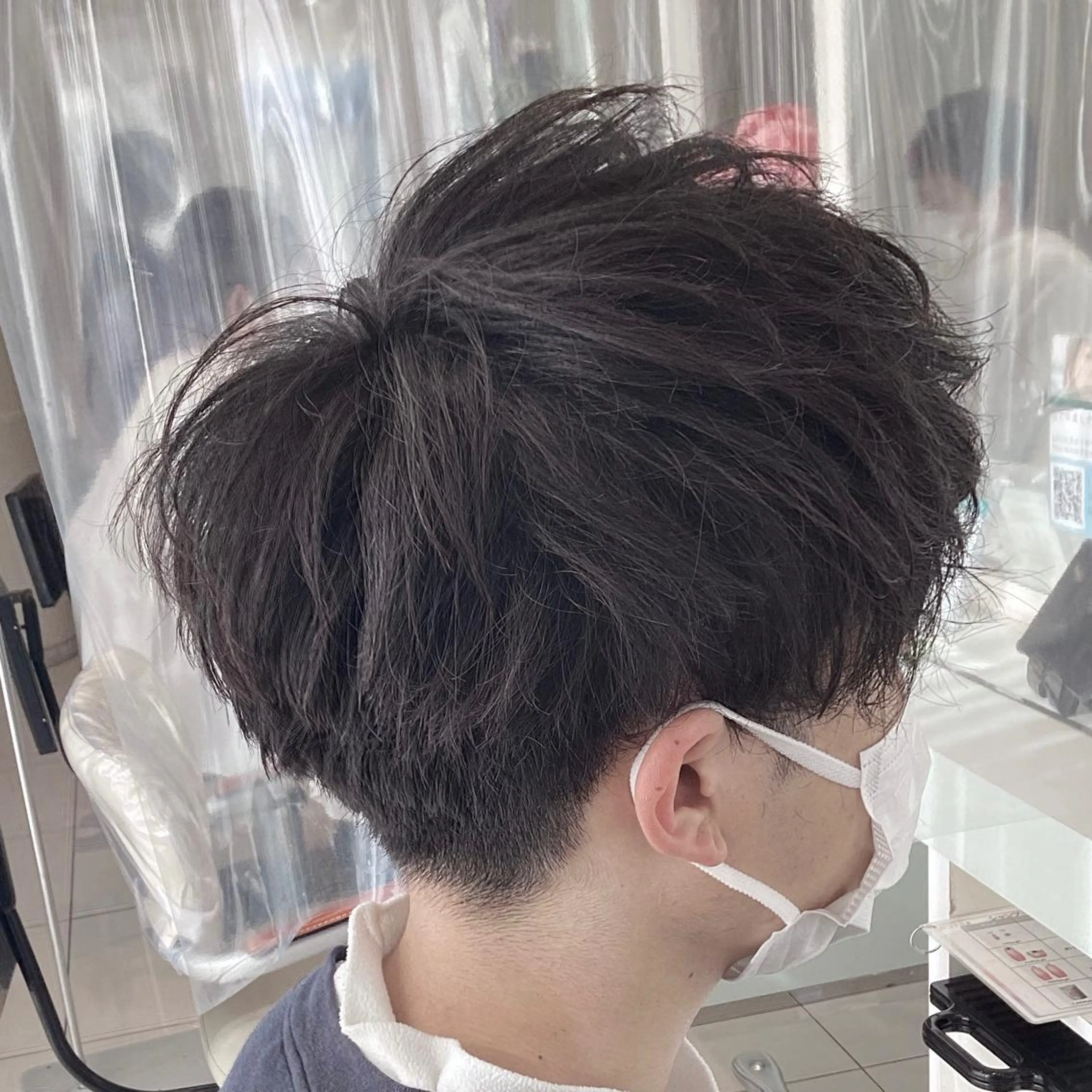 メンズ マッシュ カット トリートメント メンズ縮毛矯正 ♠️店長下平隼人のヘアスタイル