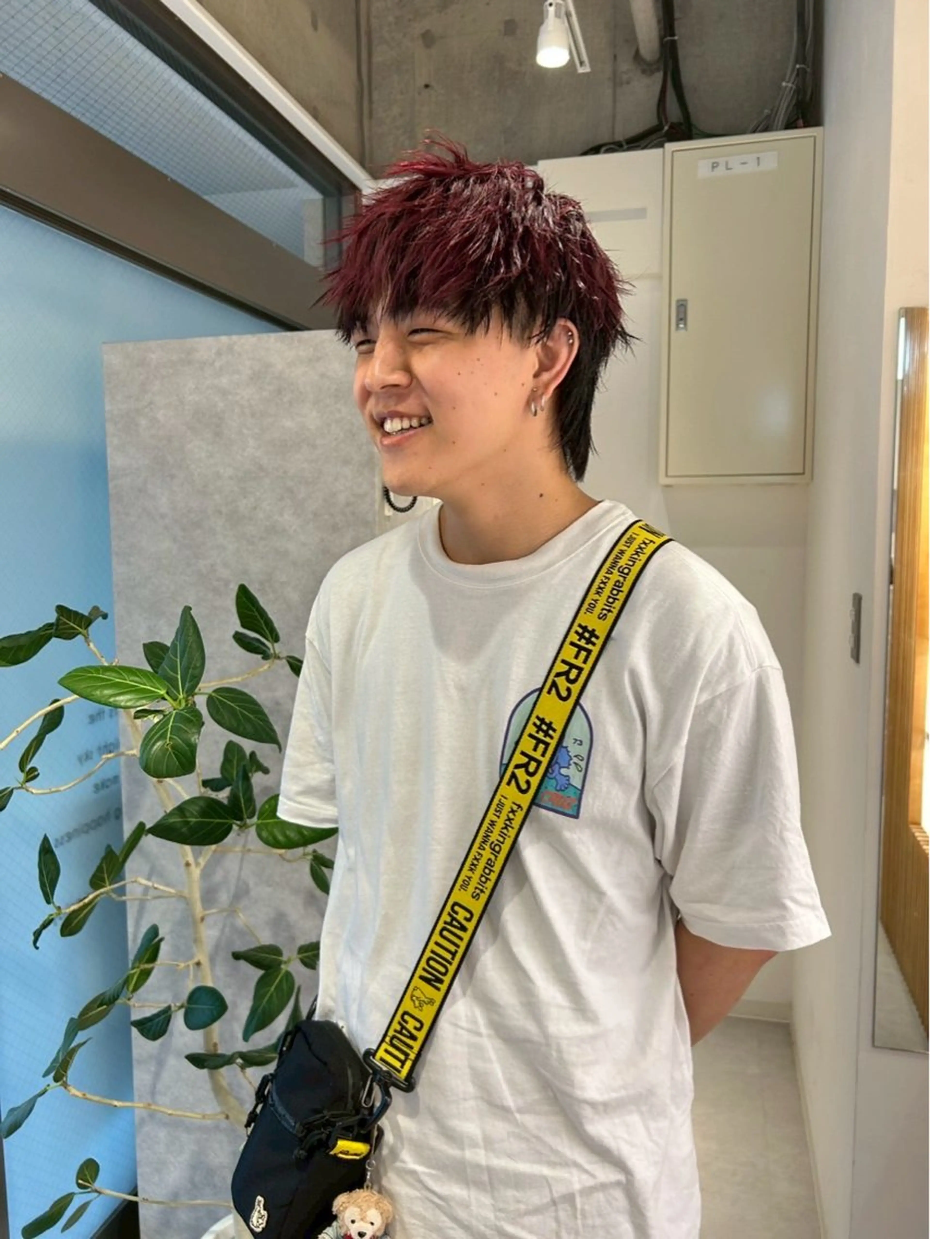 ミディアム カラー メンズ カット ヘアカラー メンズ＆パーマ特化 takumiのヘアスタイル