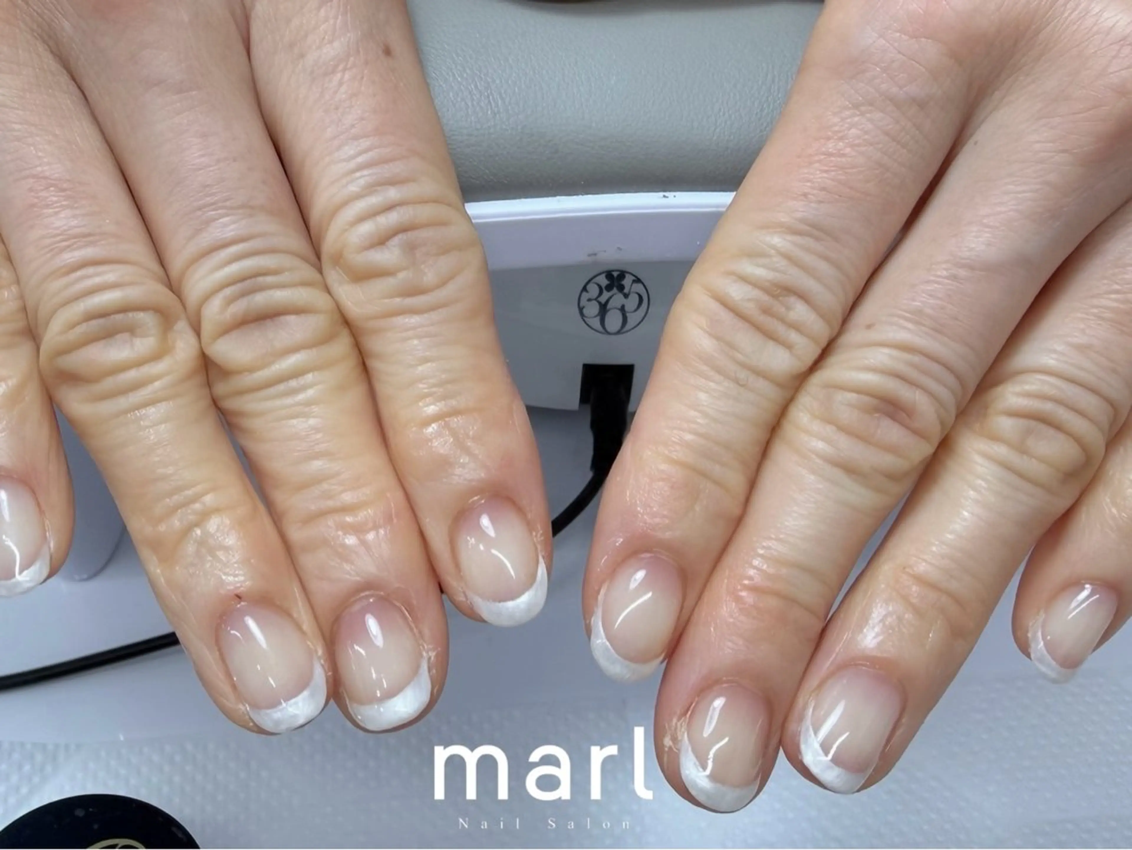 ネイル クリアネイル フレンチネイル marl　表参道店（旧：unil -Msisnailsalon-【ニル】）所属・Maaya nail🫧のネイルデザイン