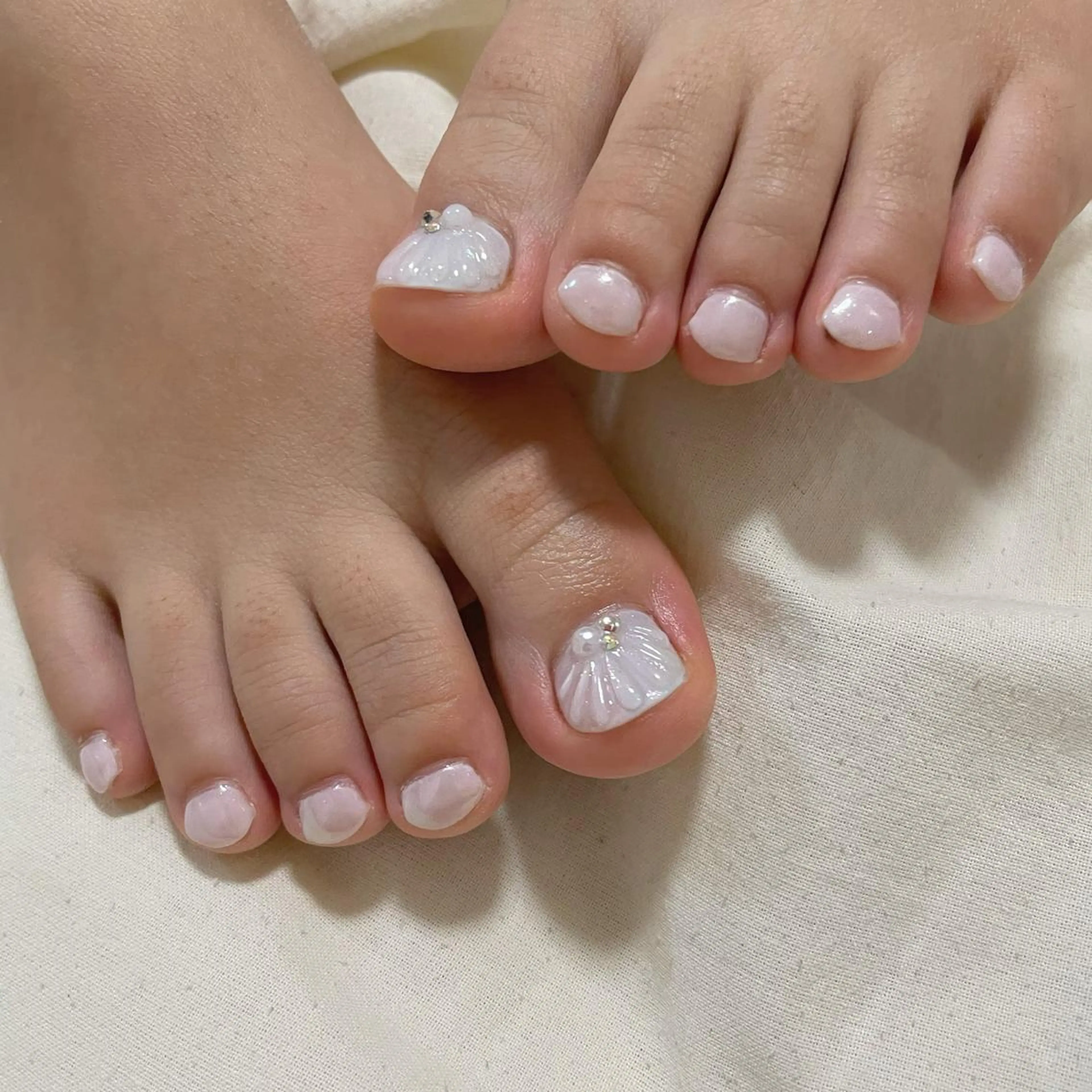 ⭐️オフ有持ち込みフットネイルの写真