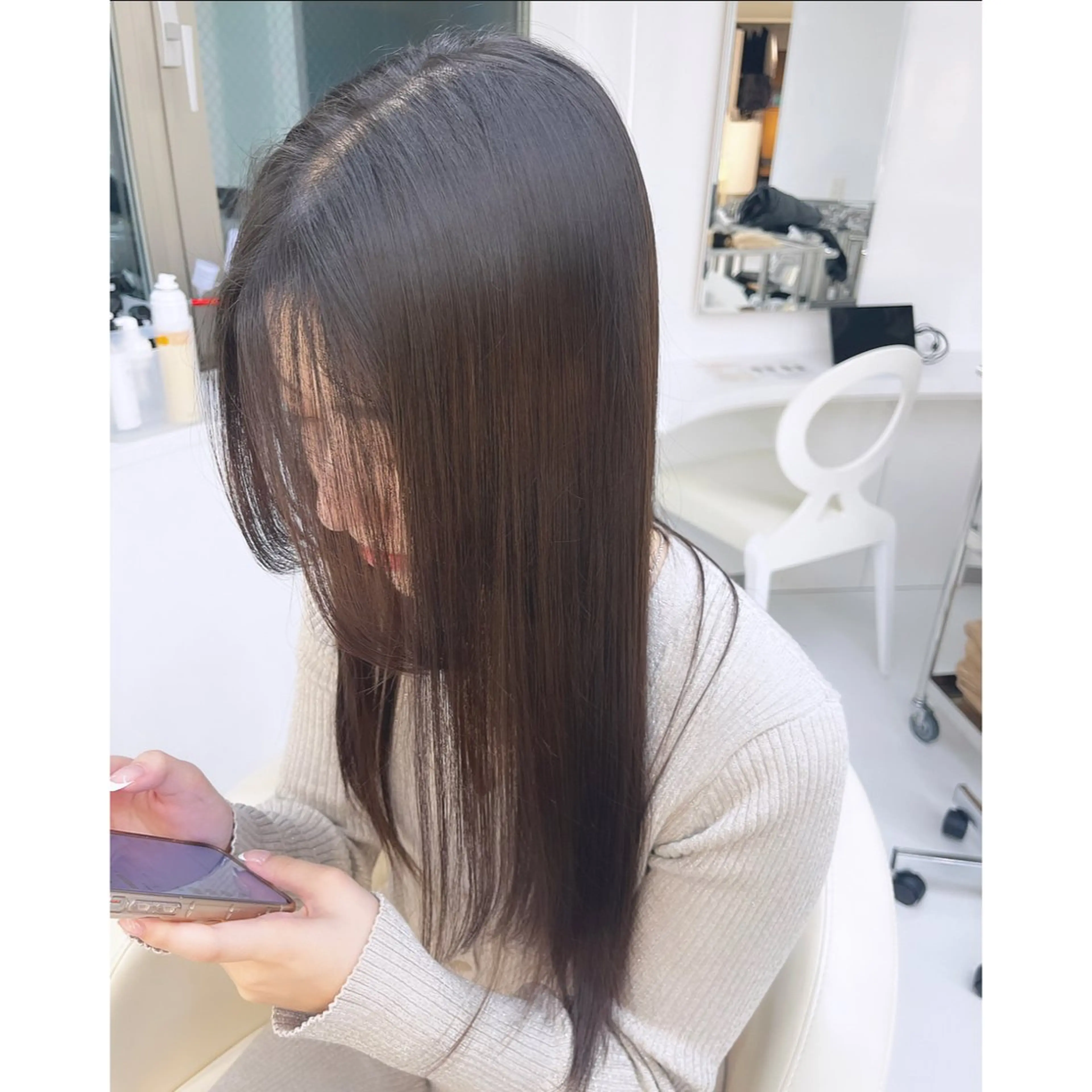 湿気の季節の前に🫧【低ダメージ髪質改善ストレート】🫧の写真