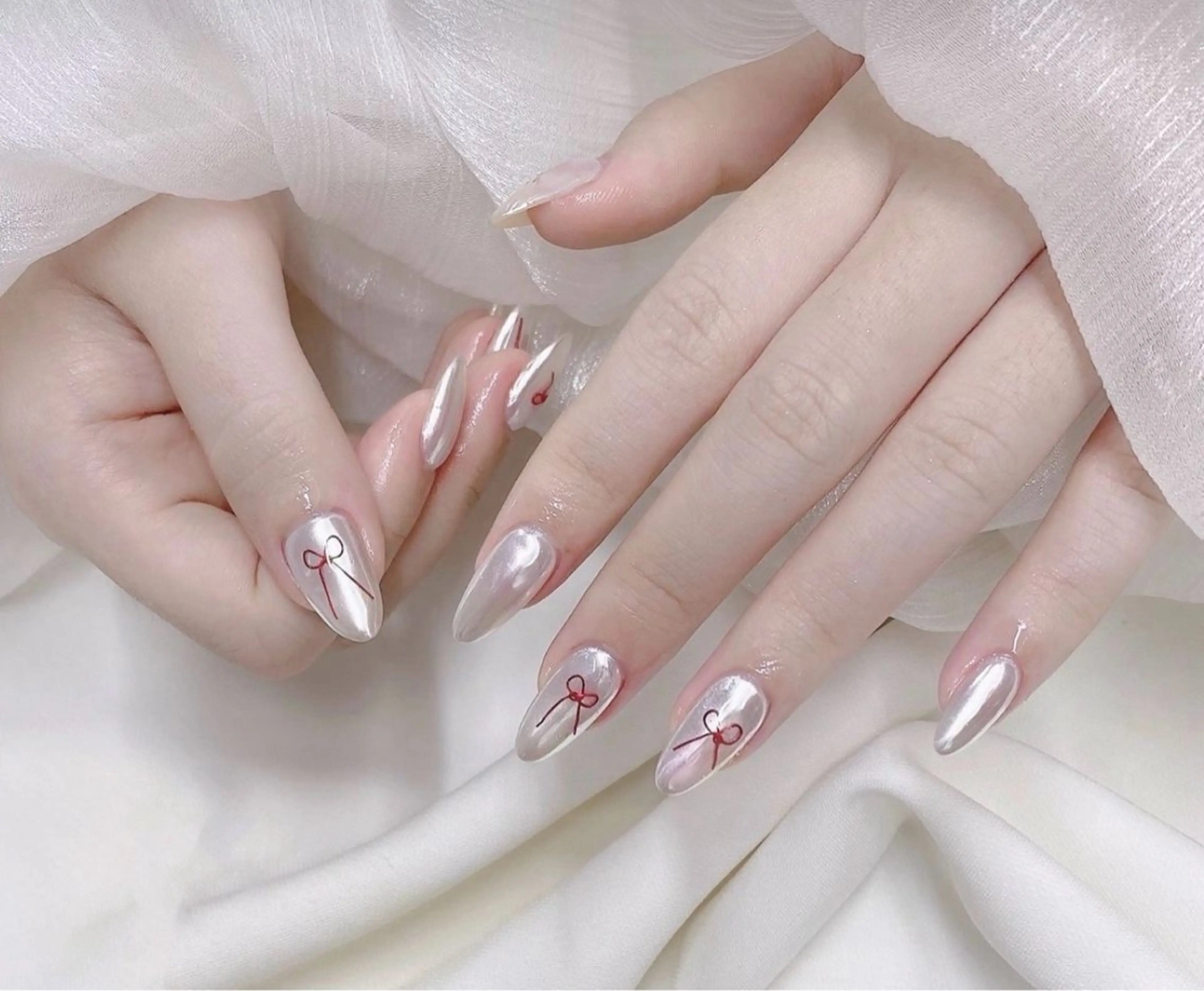 ネイル 韓国ネイル 持ち込み ニュアンスネイル ネイルチップ ハンドネイル TABI ANA.CHUOのネイルデザイン