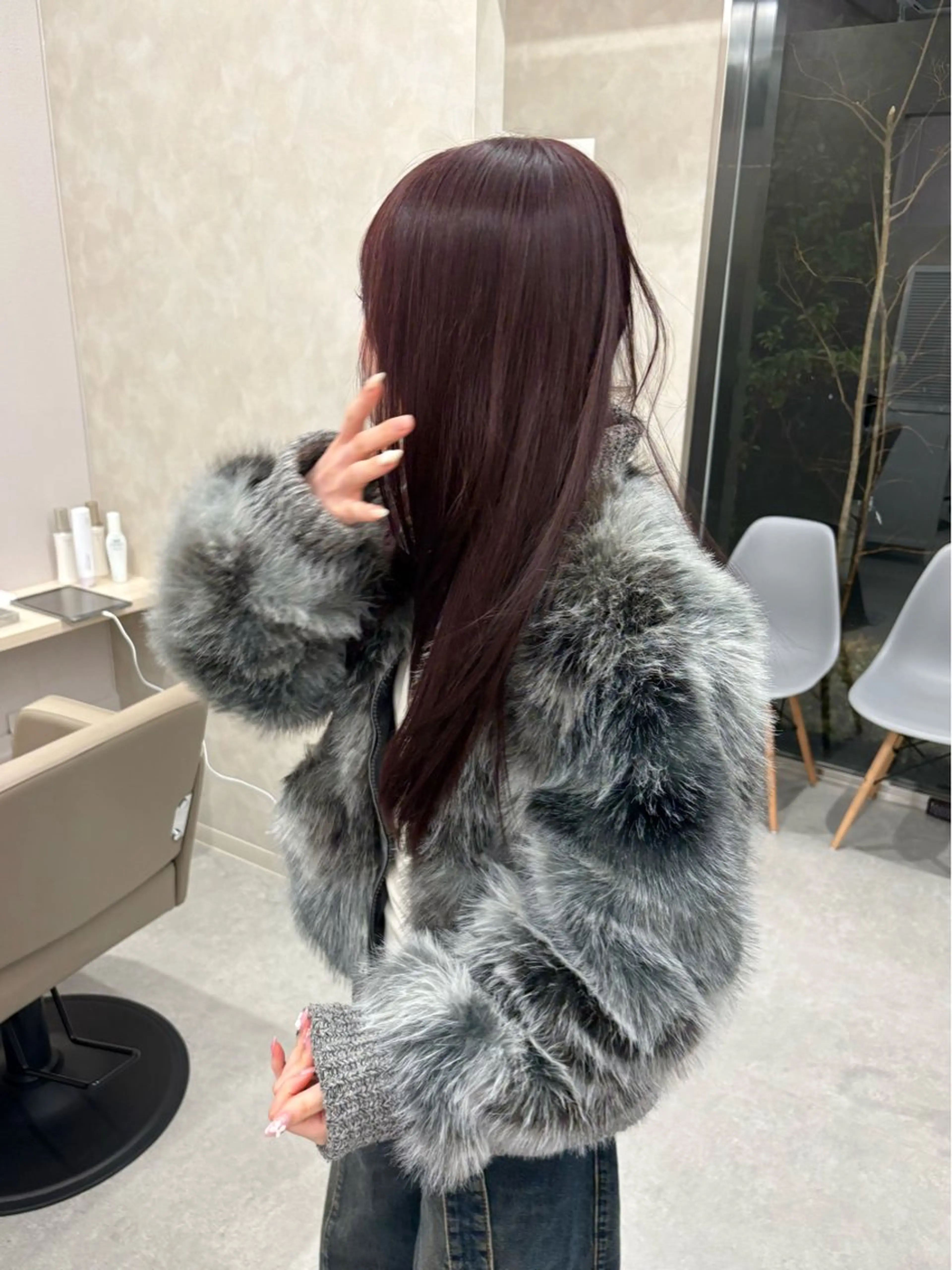 ロング カラー any こころのヘアスタイル