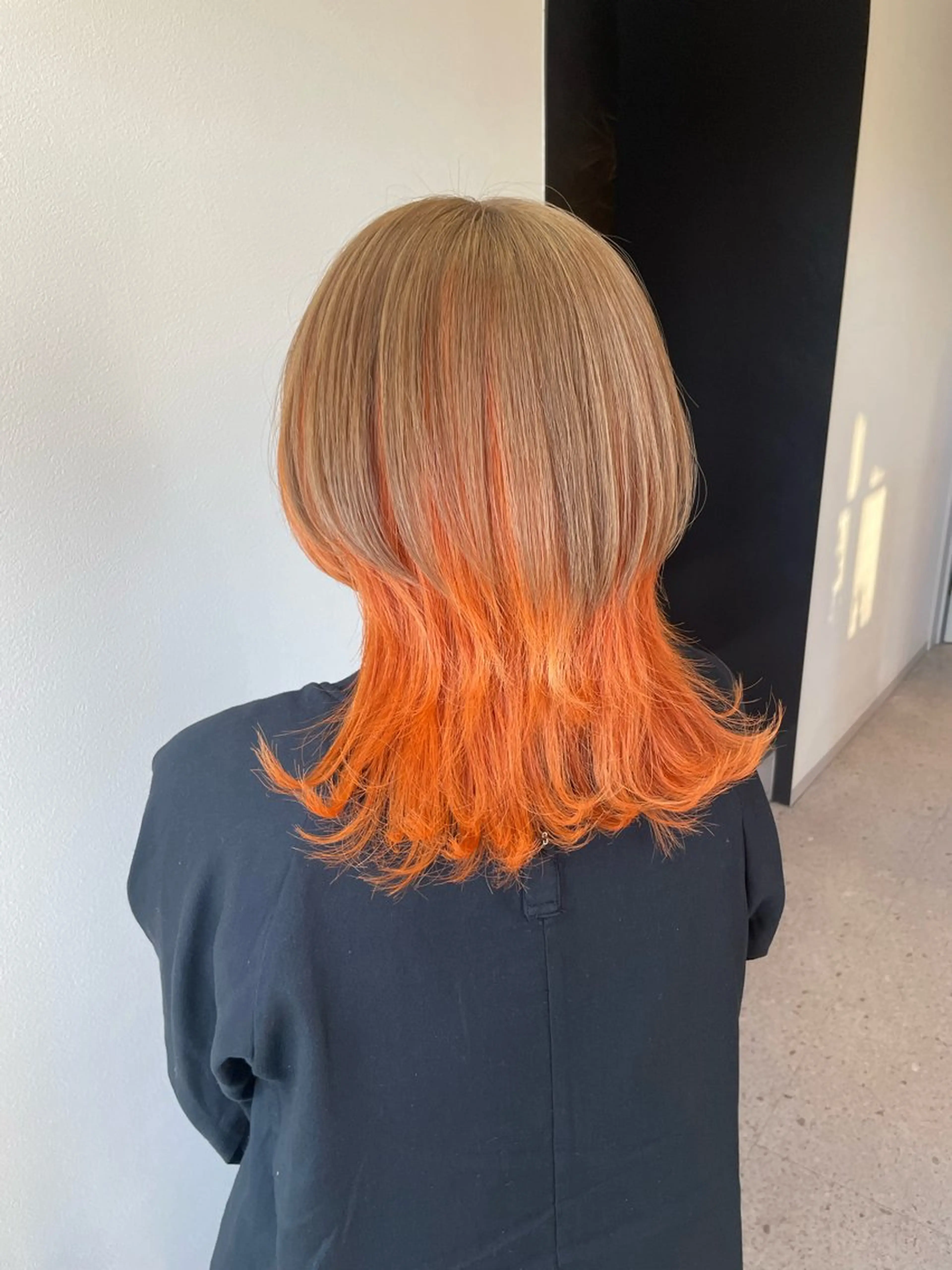 カット＋ブリーチ＋抗酸化ケアカラー＋ピトレティカトリートメントの写真