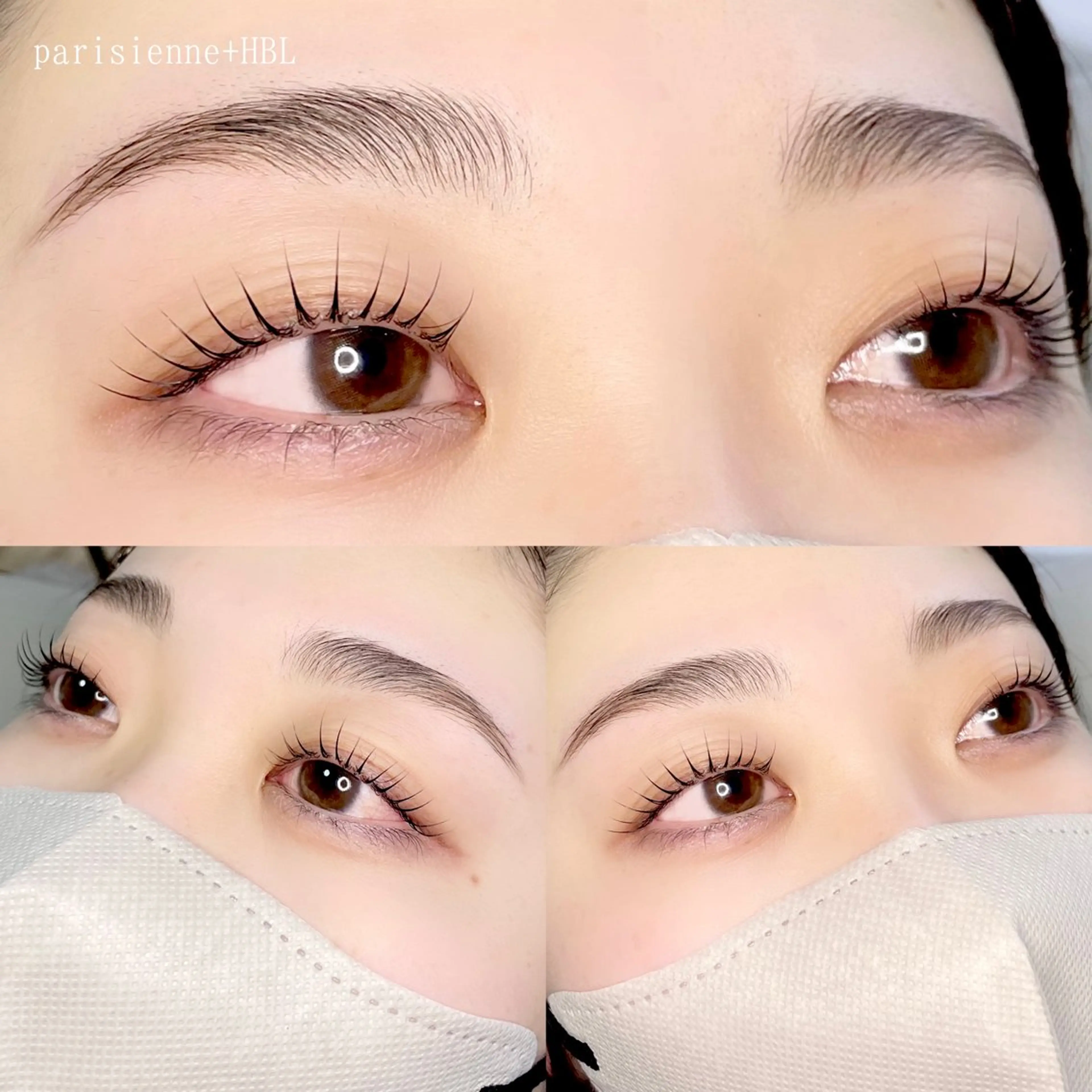《特別価格》パリジェンヌラッシュ(上)＋ハリウッドブロウ˚✧₊美容コーティング付き⁎⁺✧の写真