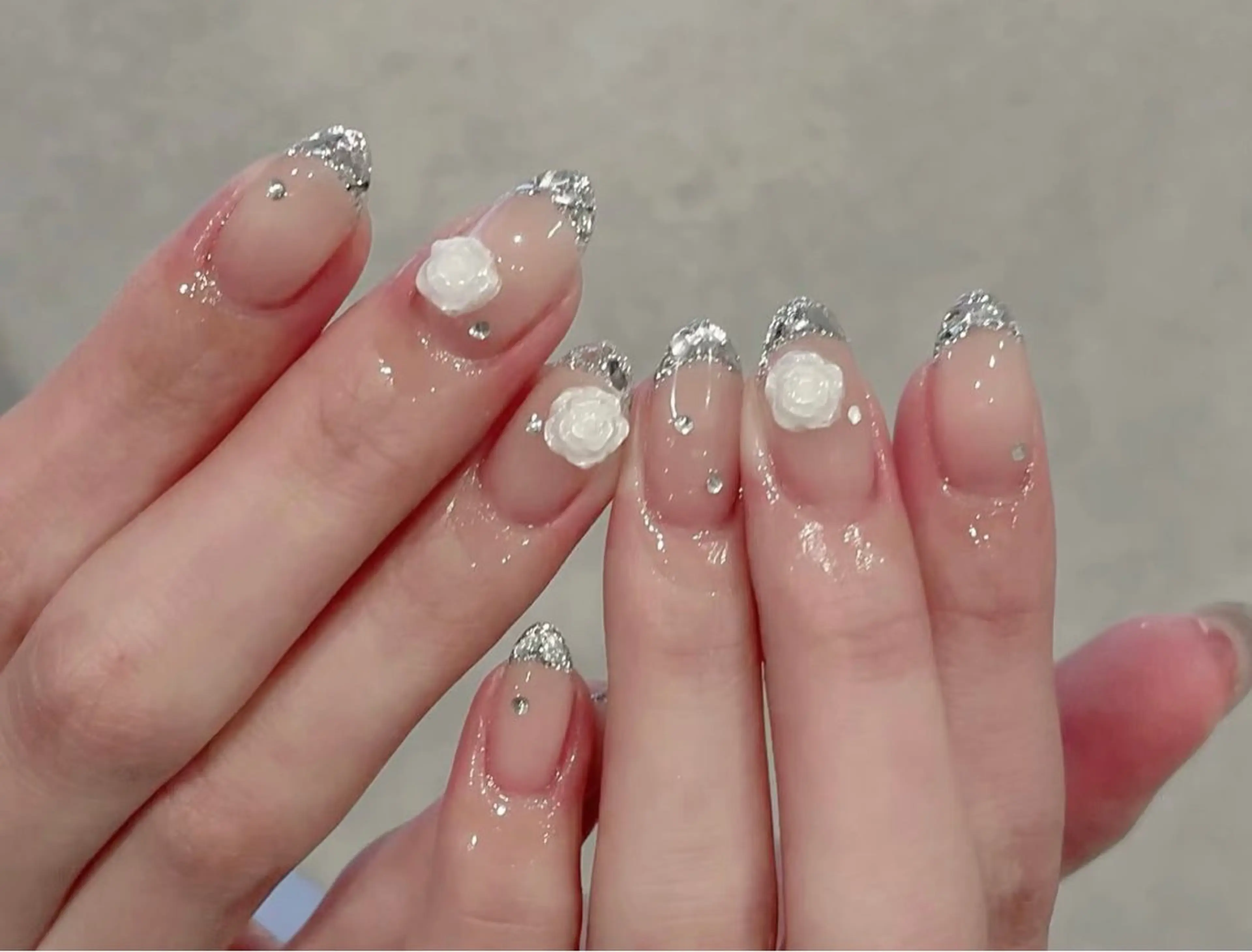 ネイル ハンドネイル Venus nail チップ長さだし専門店のネイルデザイン