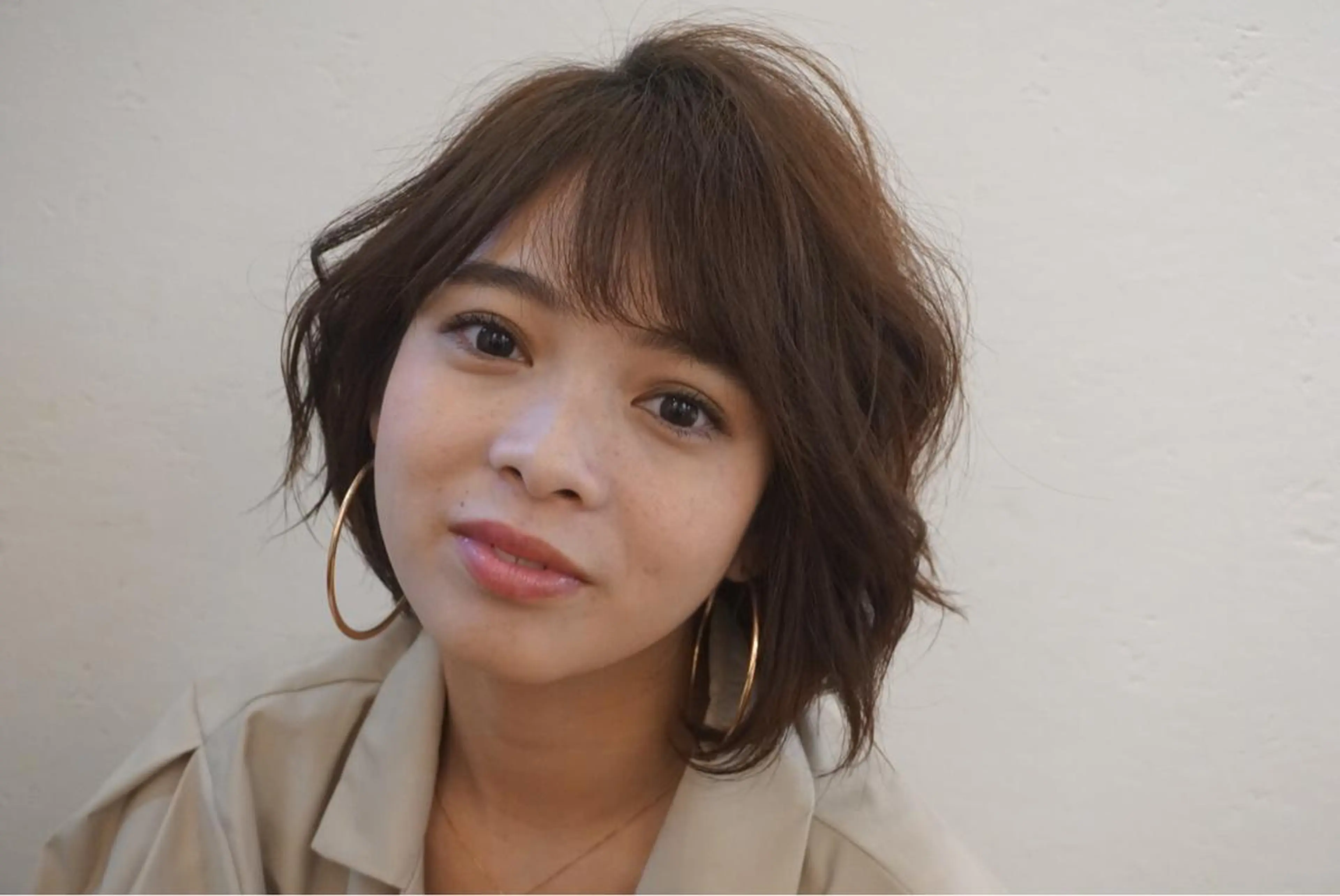 ショート パーマ 大場 優のヘアスタイル