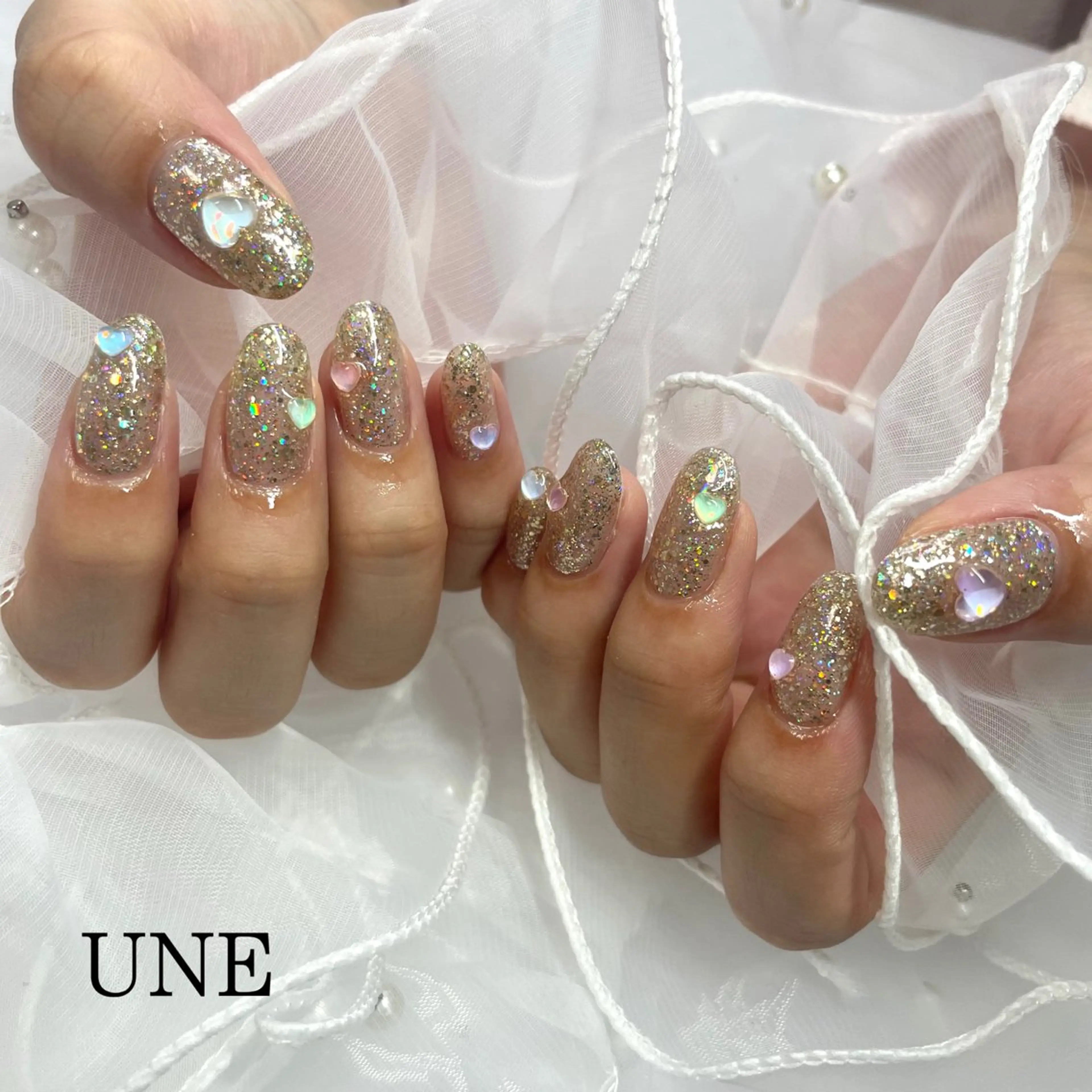 ネイル UNE.【ユヌ】 Jr.NANAのネイルデザイン