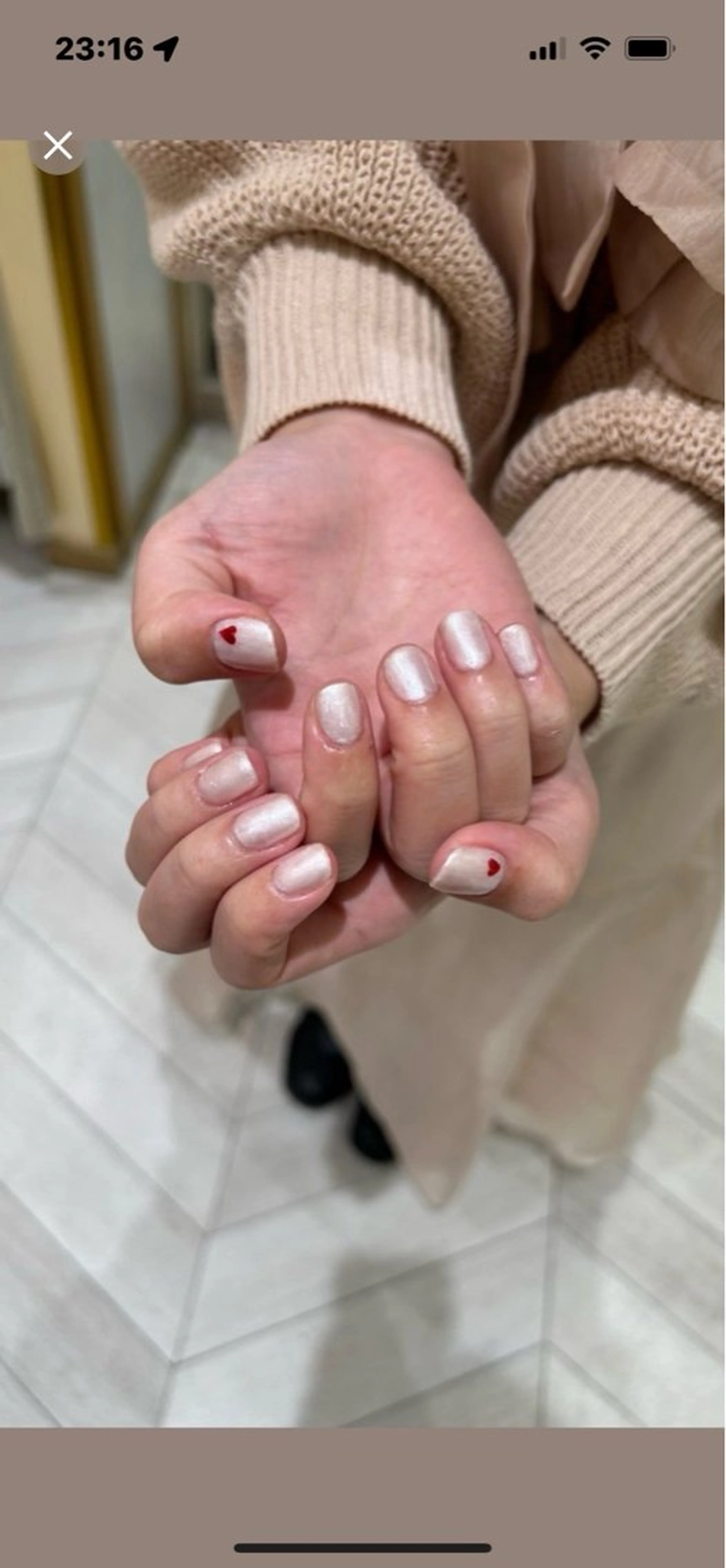 ネイル アートネイル ワンカラーネイル 似合わせカラー 🥣KYOKAのヘアスタイル