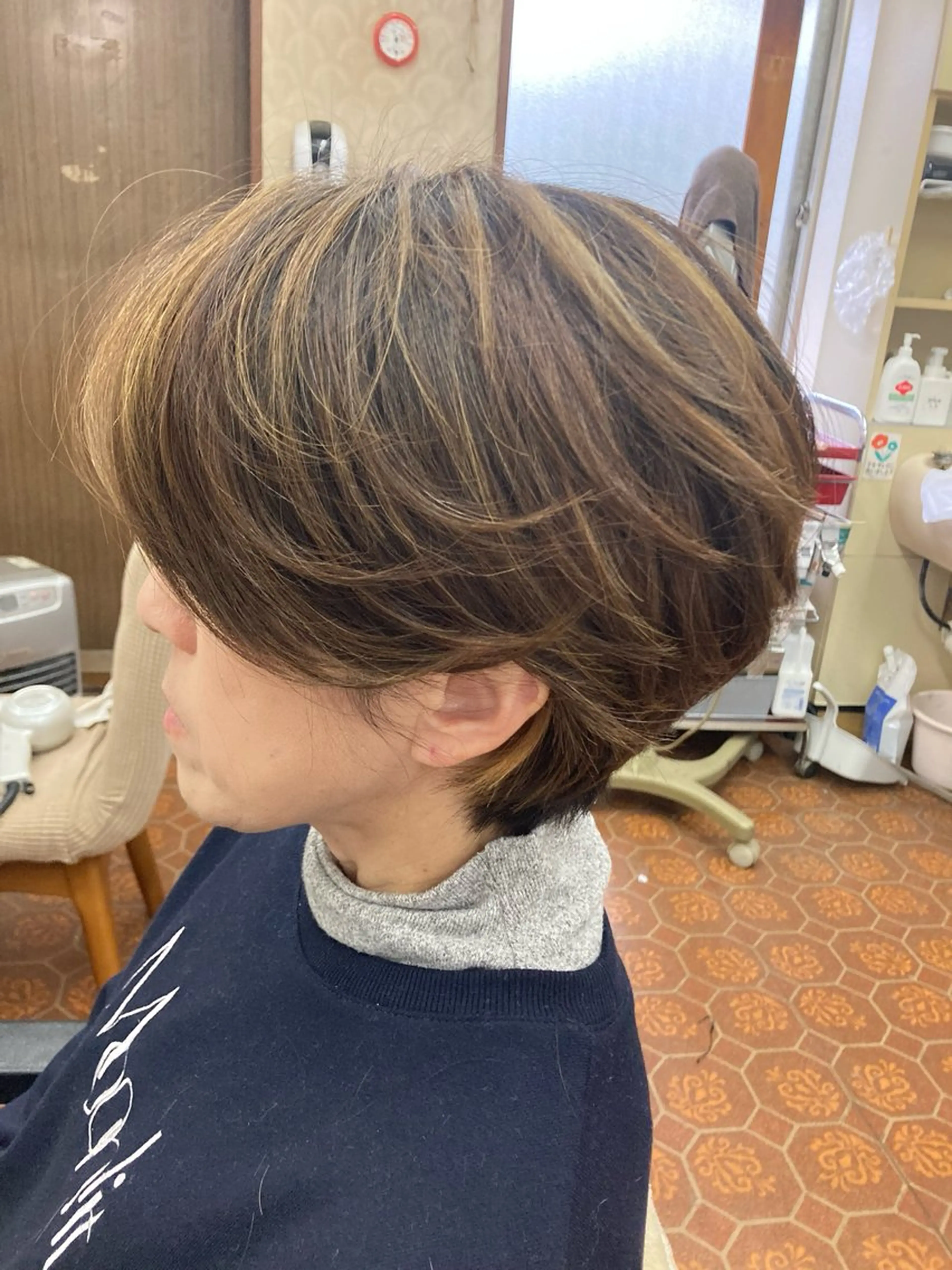 似合わせショートカットの写真