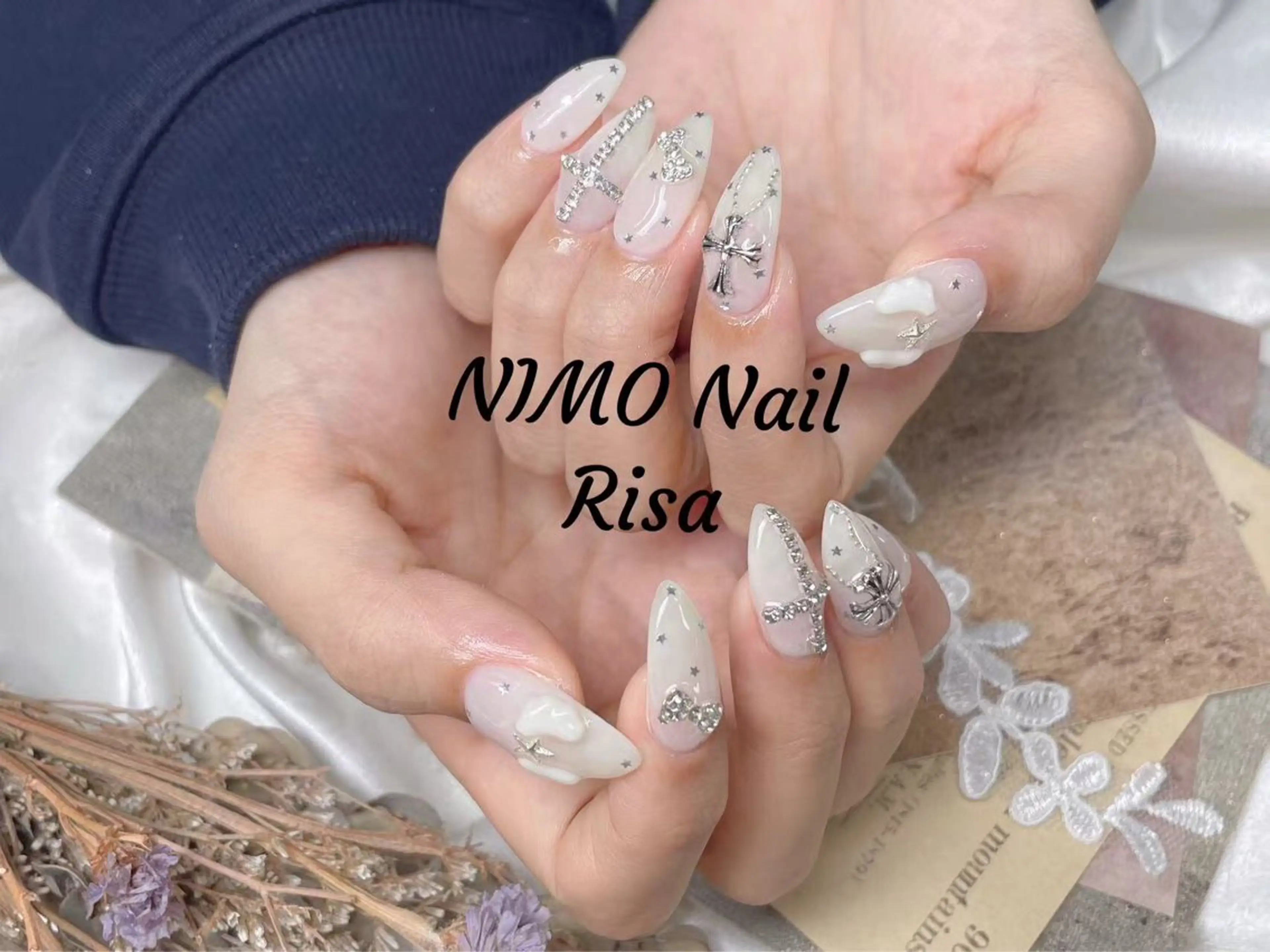 ネイル クリアネイル 長さ出し フットネイル フレンチネイル ジェルネイル ハンドネイル RI SA☀️ リサのネイルデザイン