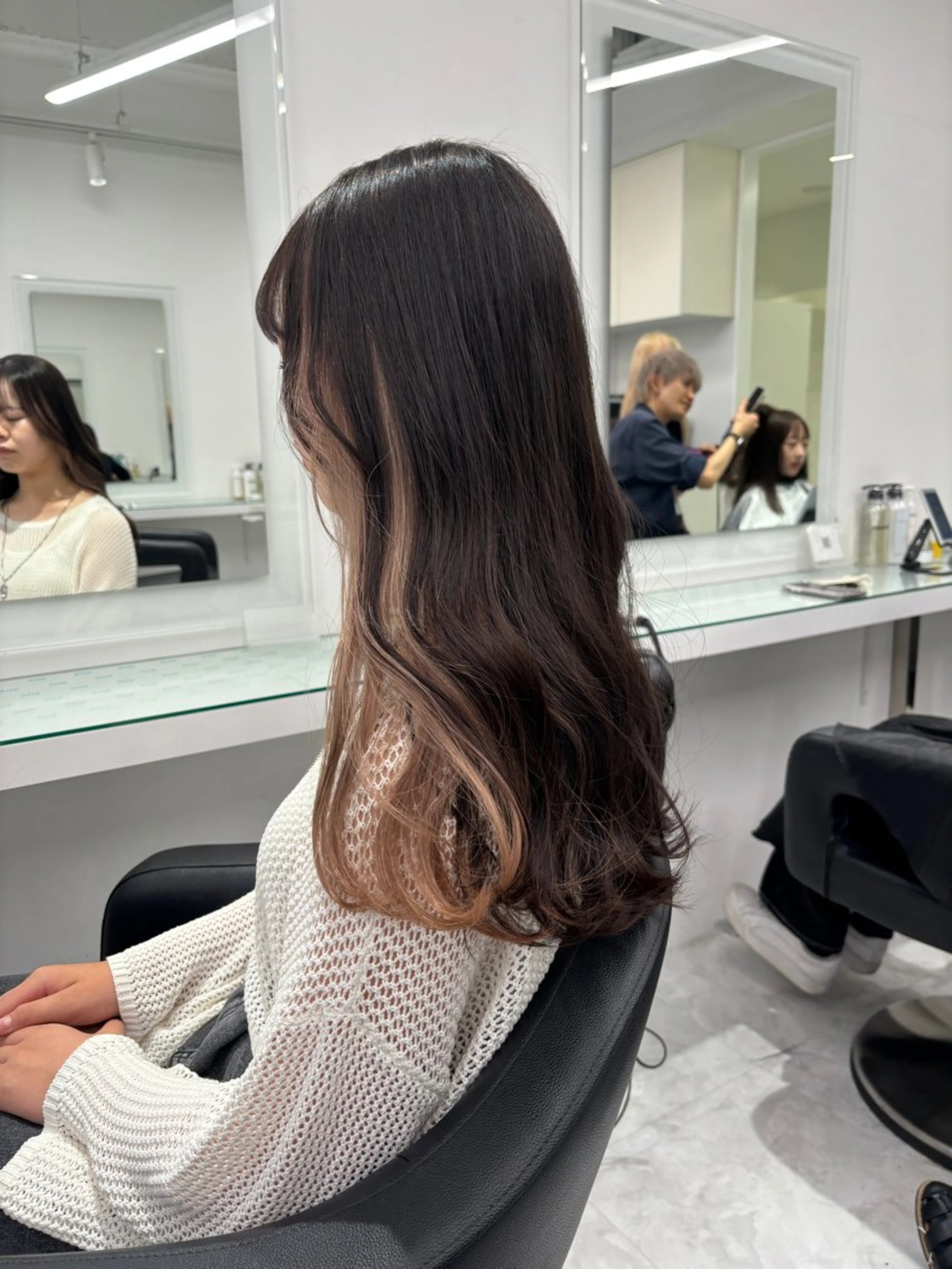 ロング カラー 💖ミルクティー💖 あかり💖のヘアスタイル