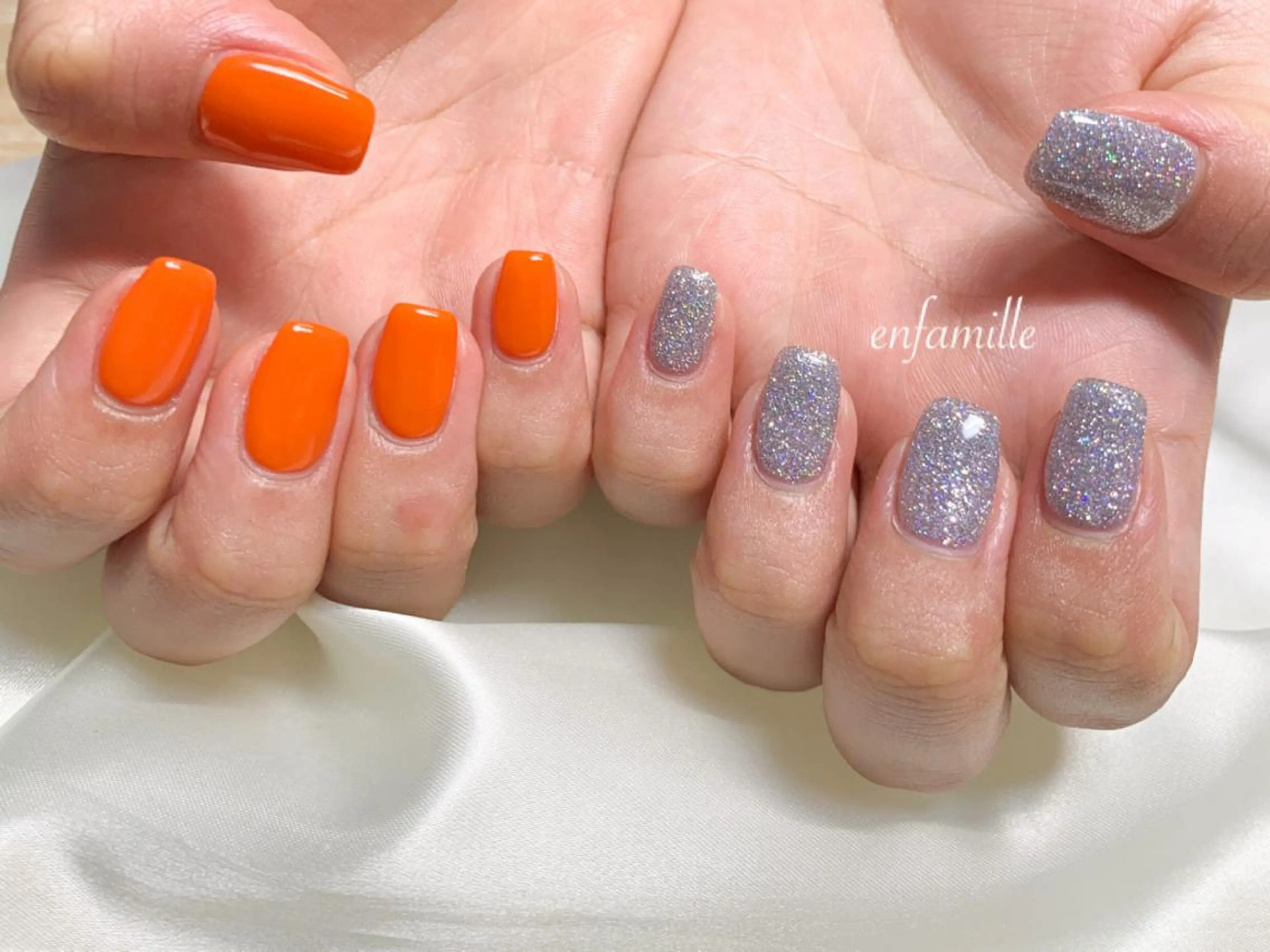 ネイル ハンドネイル nail salon en familleのネイルデザイン