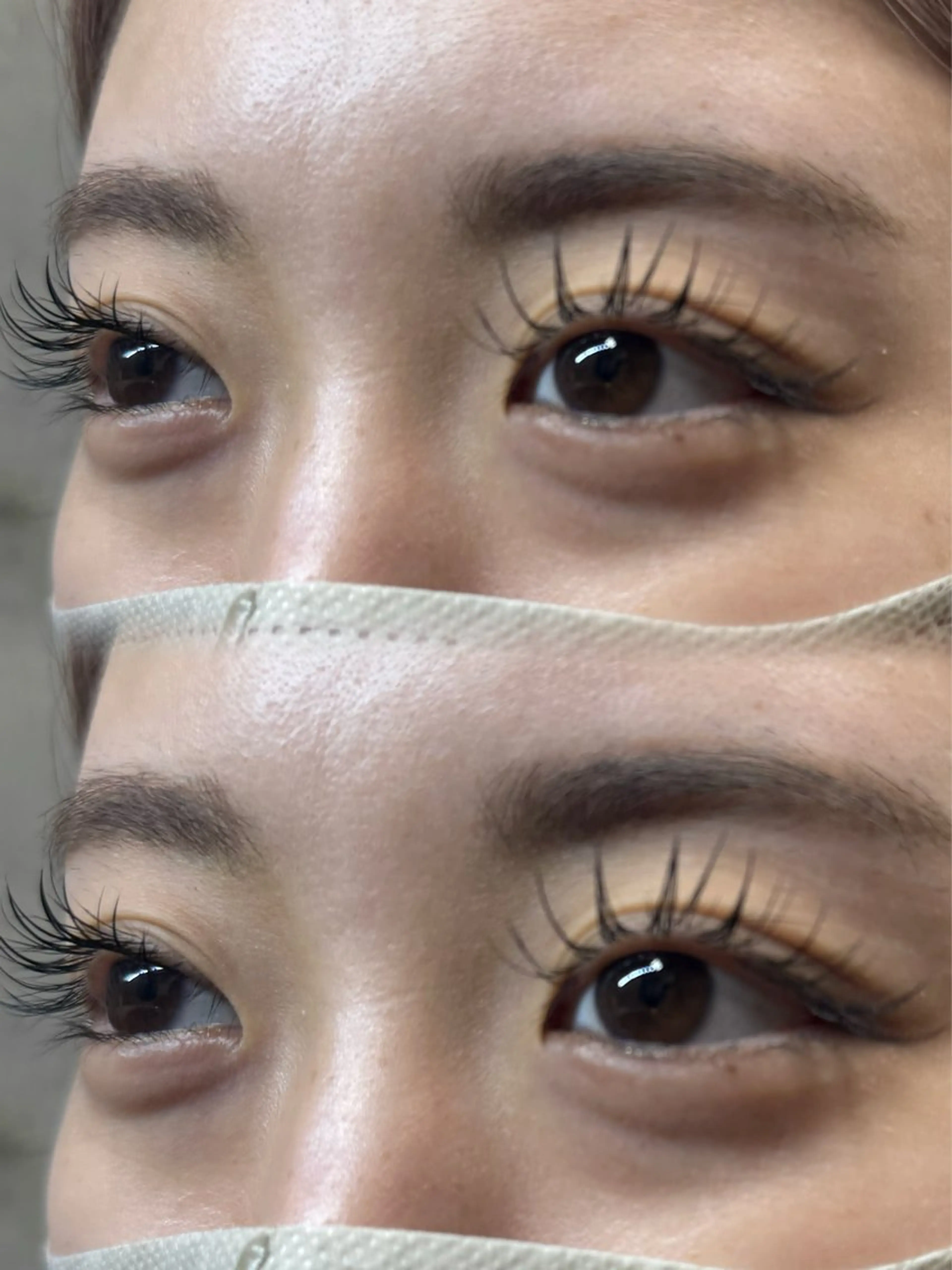 マツエク・マツパ 束感まつ毛 フラットラッシュ マツエク vis a vis 本蓮沼店所属・渡部 かおりのマツエク・マツパデザイン