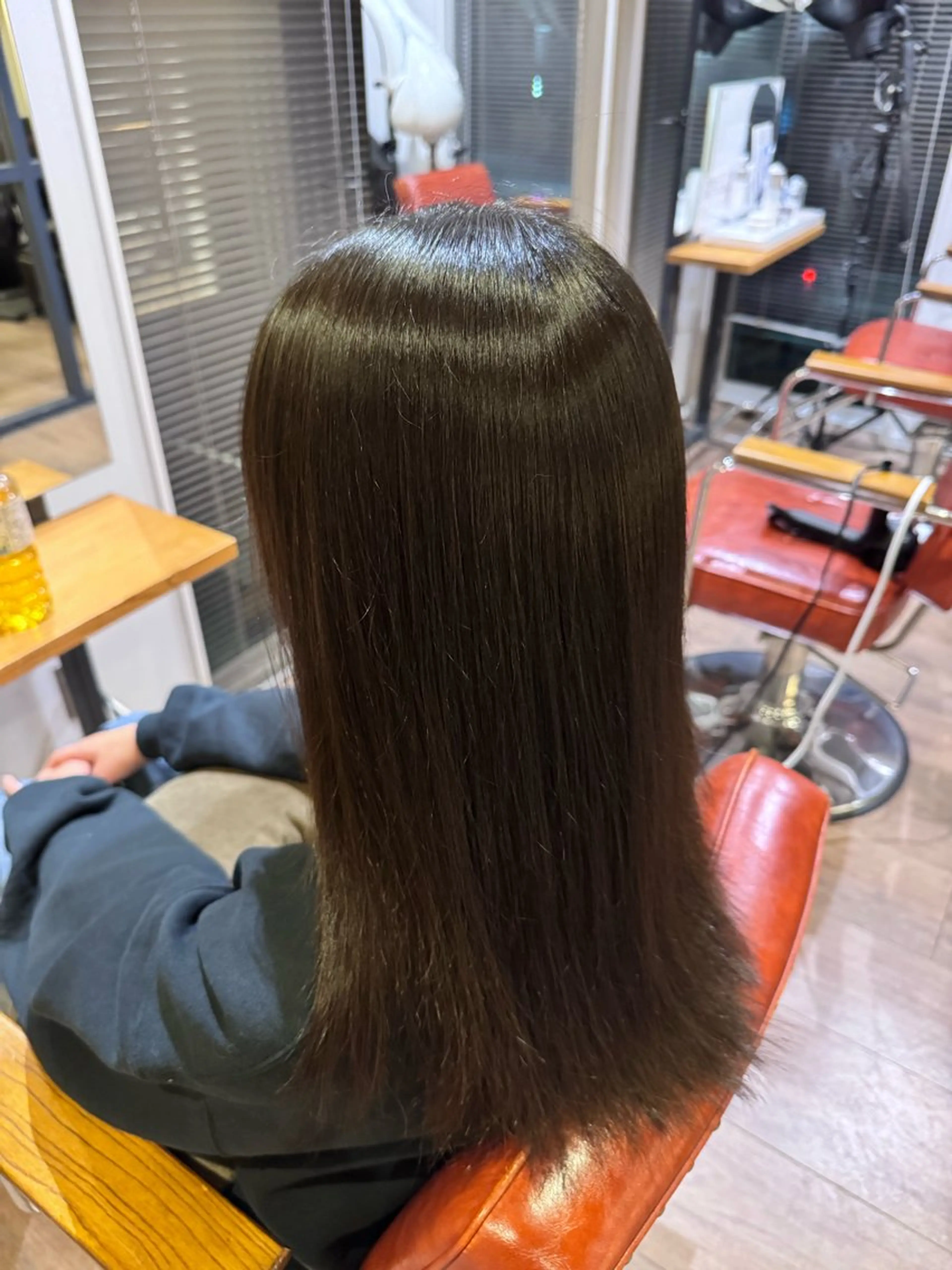 ロング 藤原 杏翼のヘアスタイル