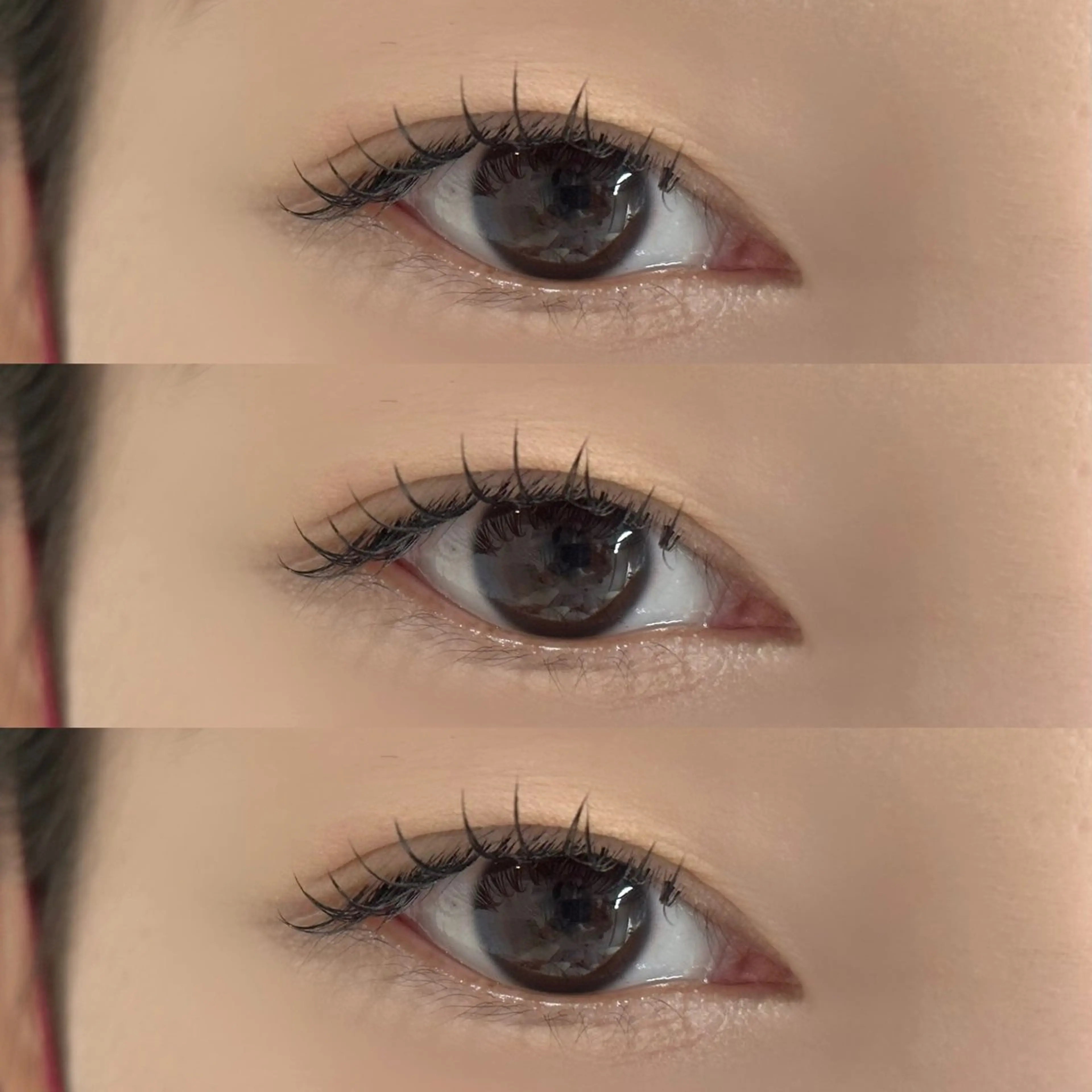 マツエク・マツパ フラットラッシュ 似合わせ ワンホン 束感まつ毛 西本町のマツエク・マツパデザイン