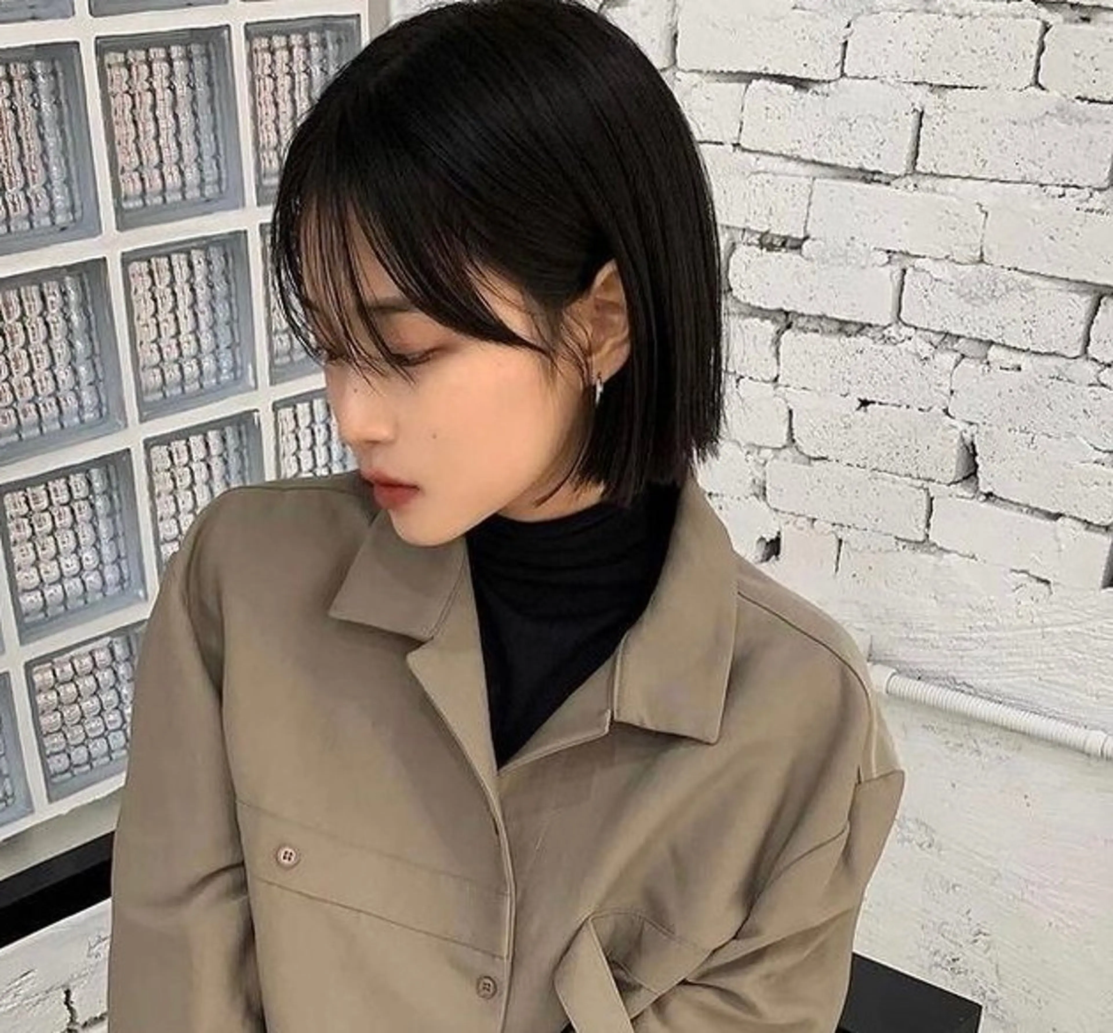 ミディアム ブリーチなし/透明感 /ショート/大世のヘアスタイル