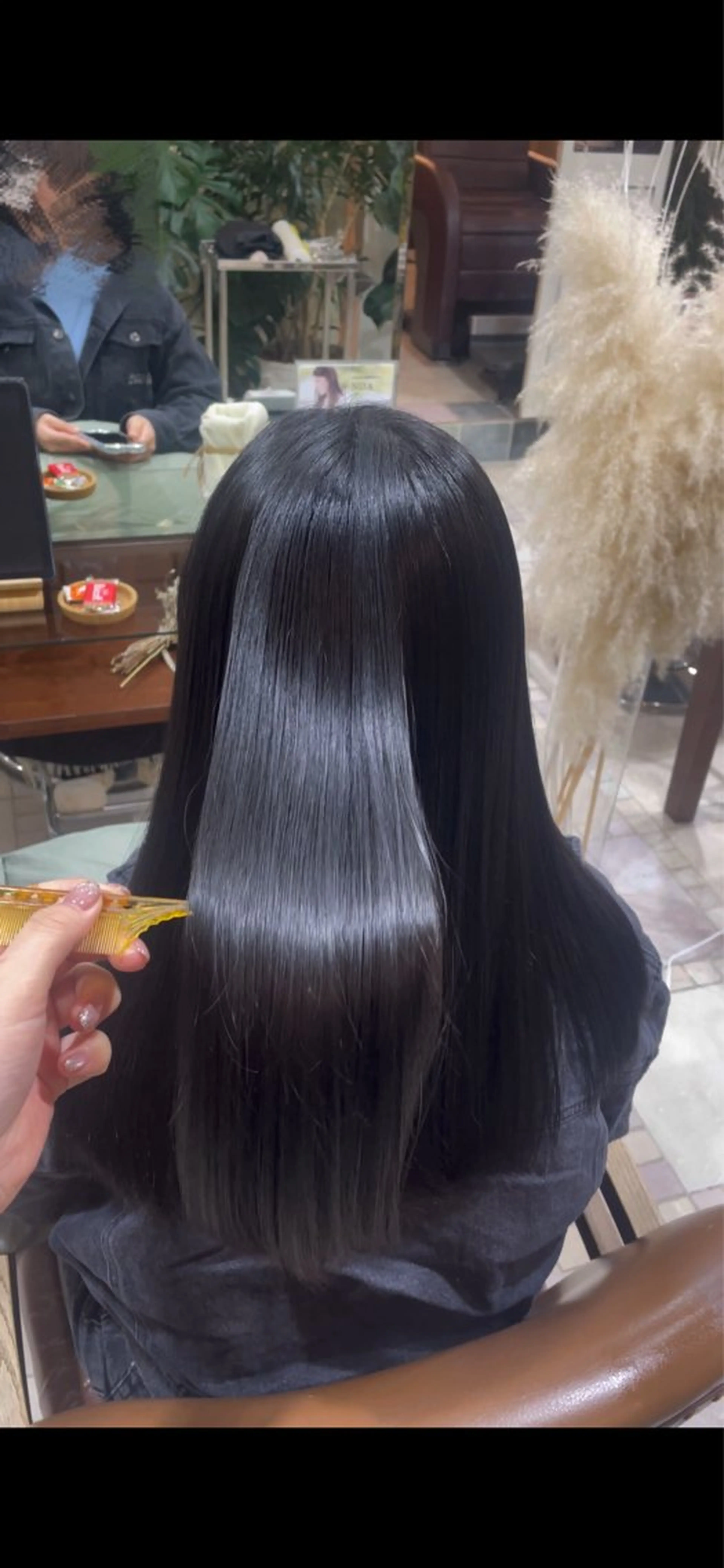 ロング 髪質改善 トリートメント トリートメント 透明感/チョコカラー 💍TAMA💍のヘアスタイル