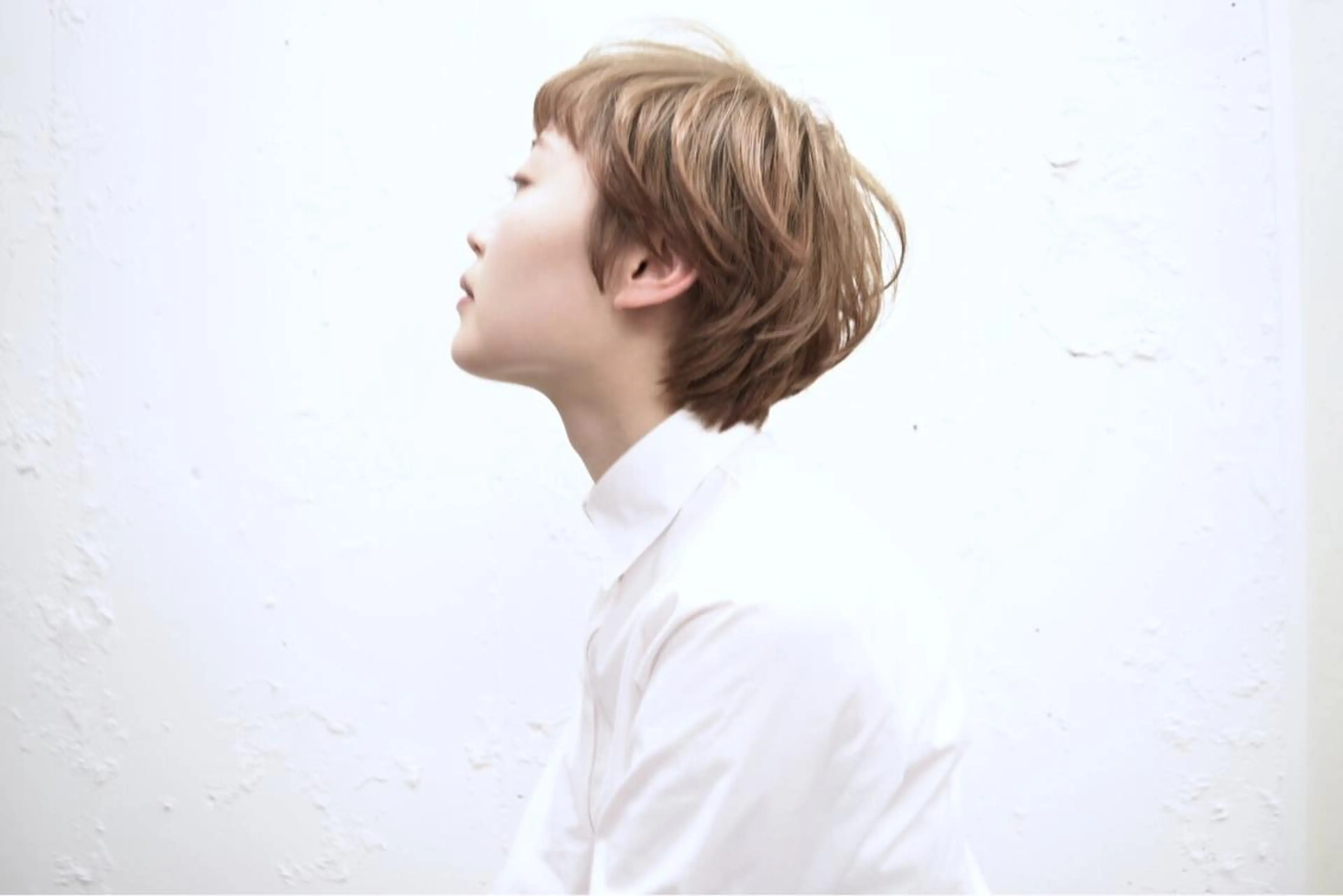 ショート カラー ブロンド ショートヘア 山口 悟のヘアスタイル