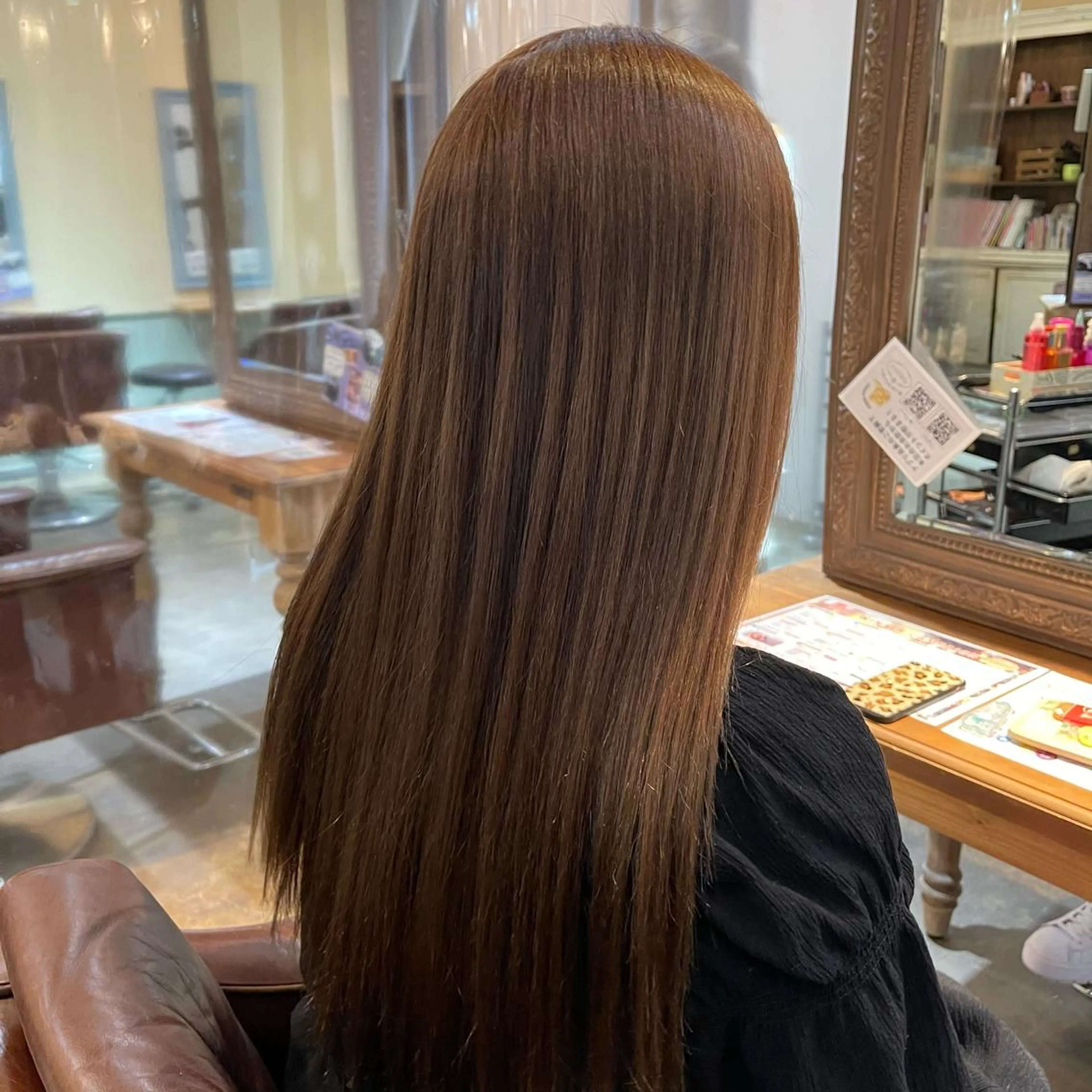 セミロング カラー ブリーチ ケアブリーチ ダブルカラー ハイライトカラー イルミナカラー ✂︎透明感カラー特化 /日和優真✂︎のヘアスタイル