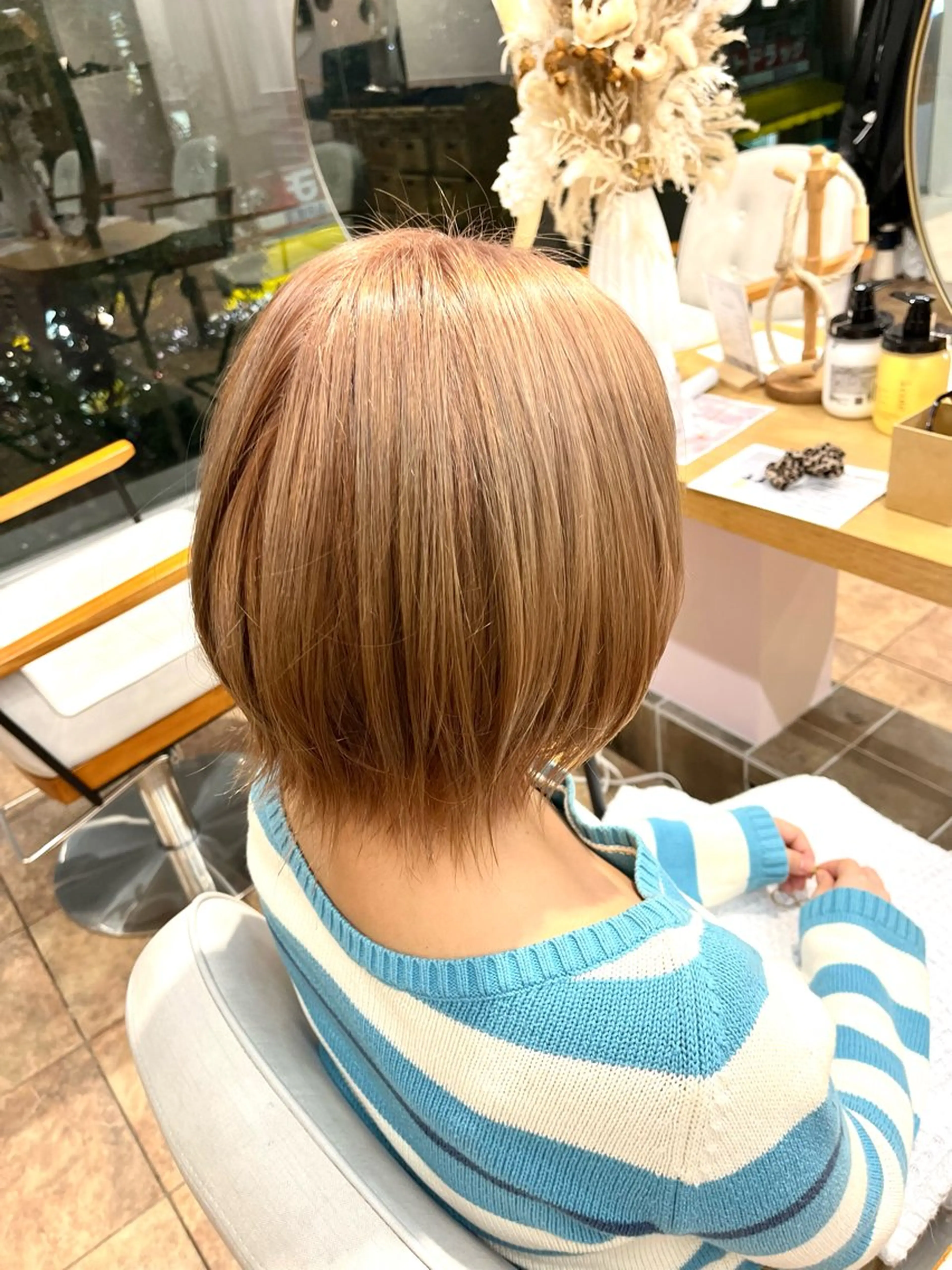 ショート カラー 🎀みさき🎀 韓国レイヤー/ボブのヘアスタイル