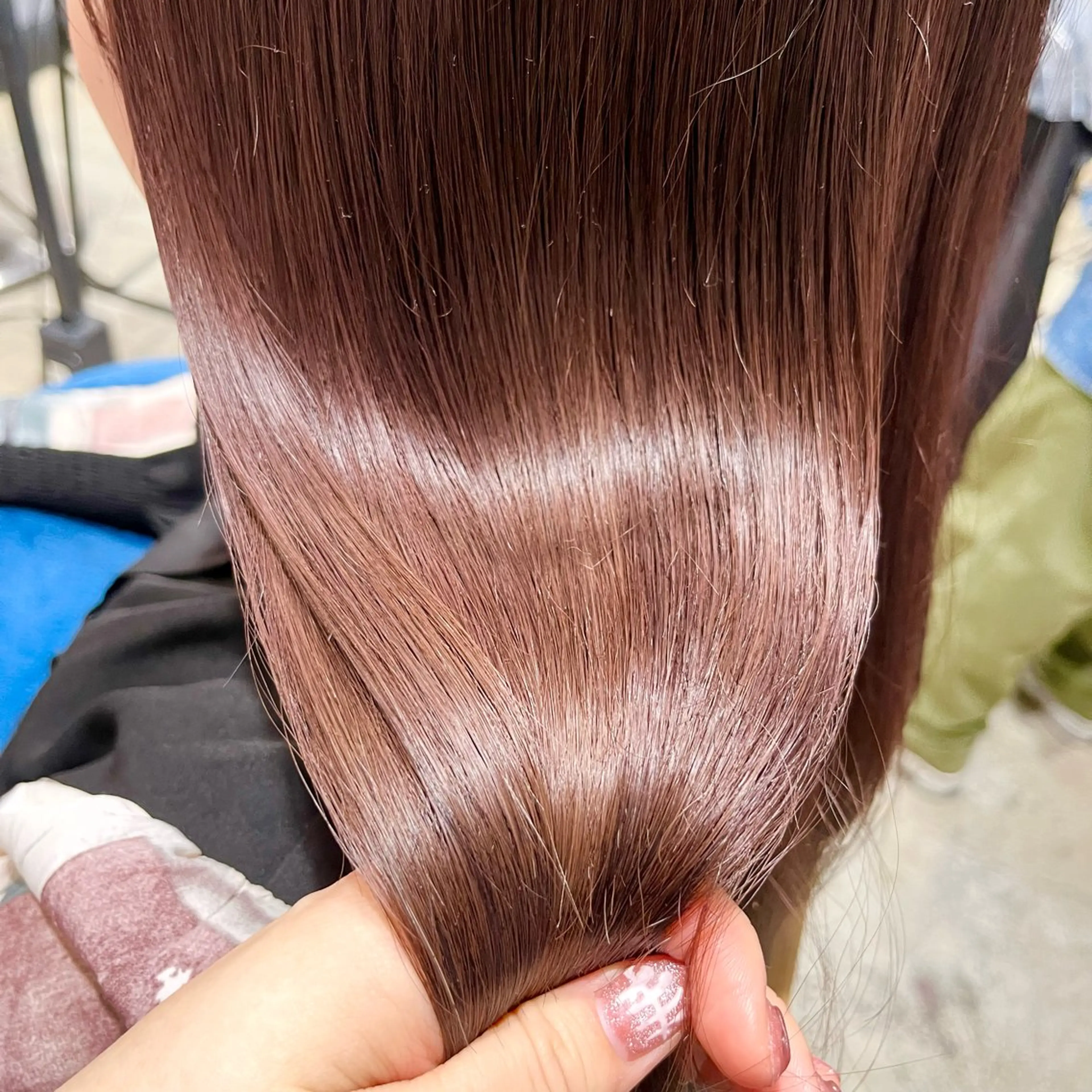 セミロング カラー ケアカラー ピンクカラー 🌷レイヤーカット/ フルキシオリ🌷のヘアスタイル